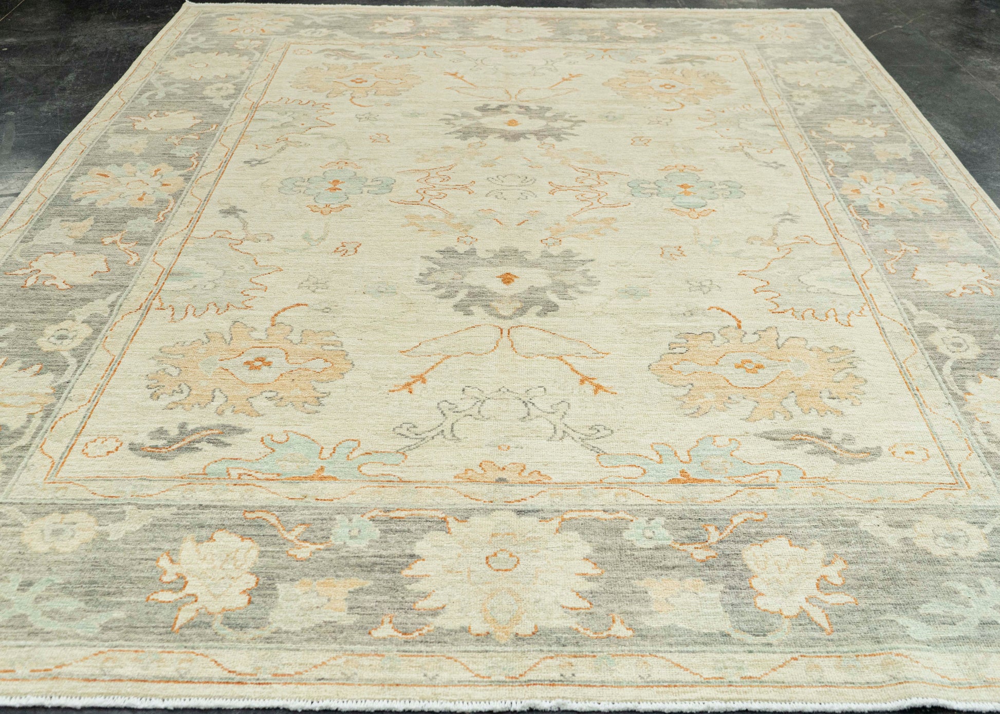 Oushak Rug 8'11" x 11'7"  #22844