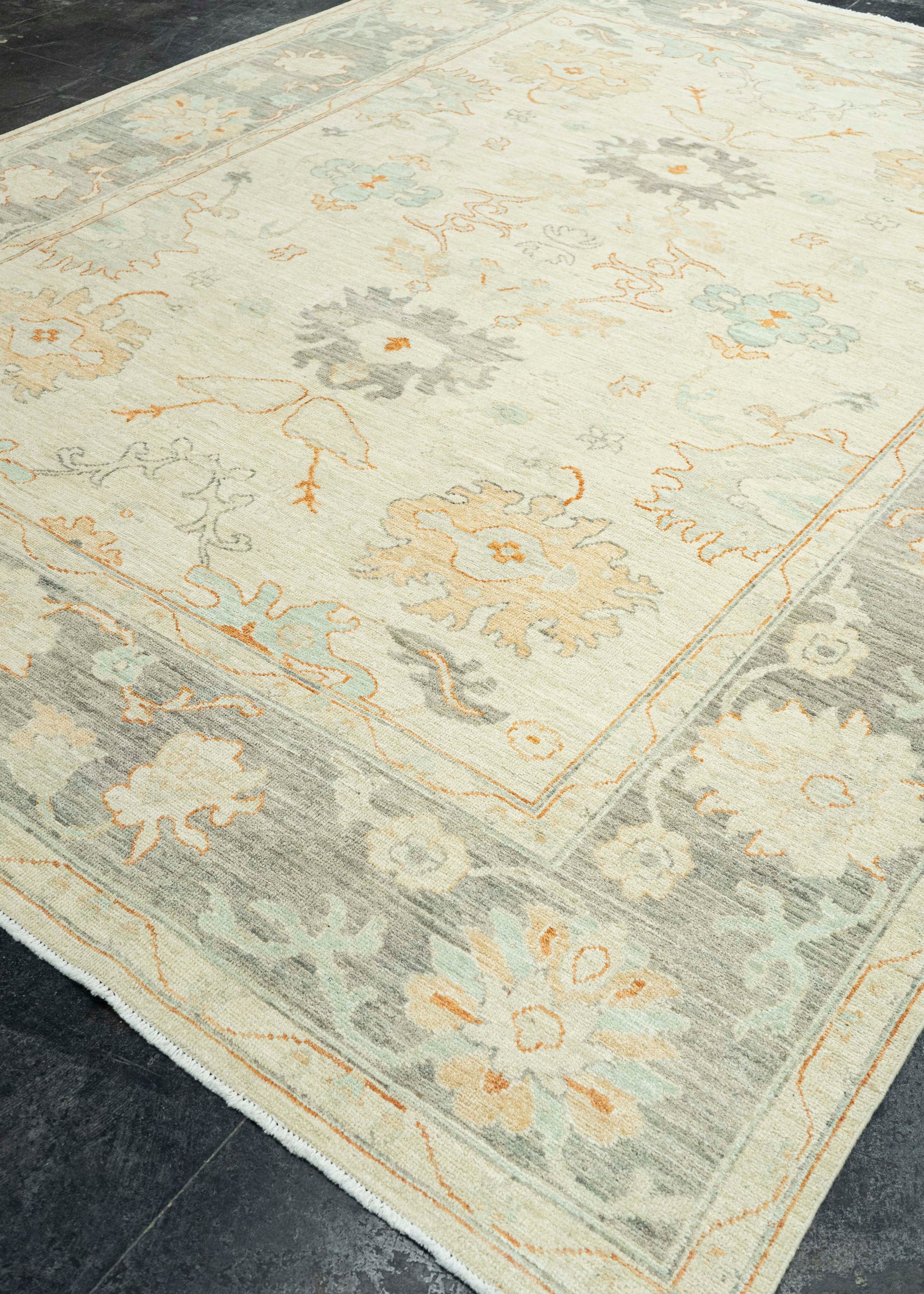 Oushak Rug 8'11" x 11'7"  #22844