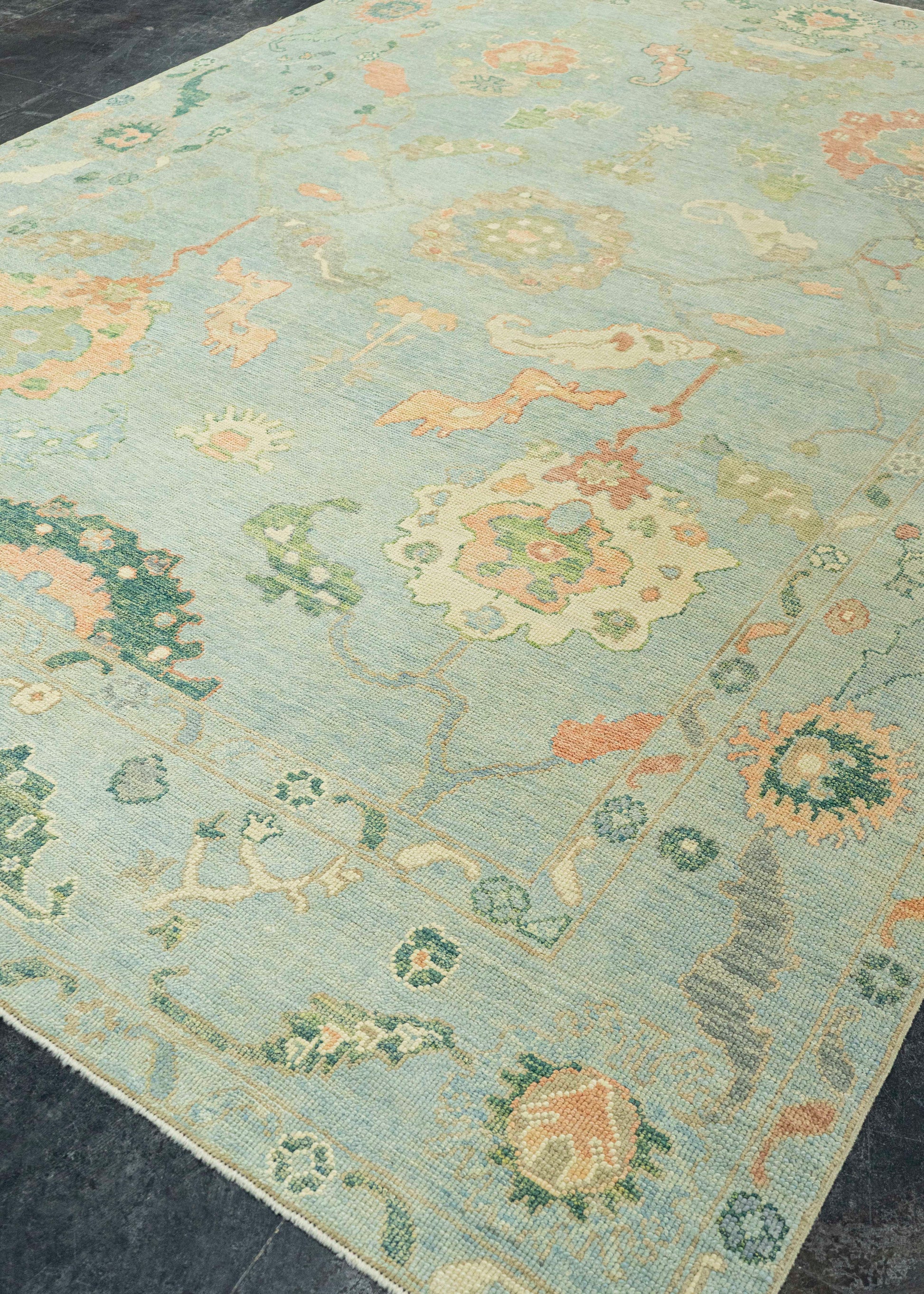 Turkish Oushak Rug 8'8" x 12'3" #22193