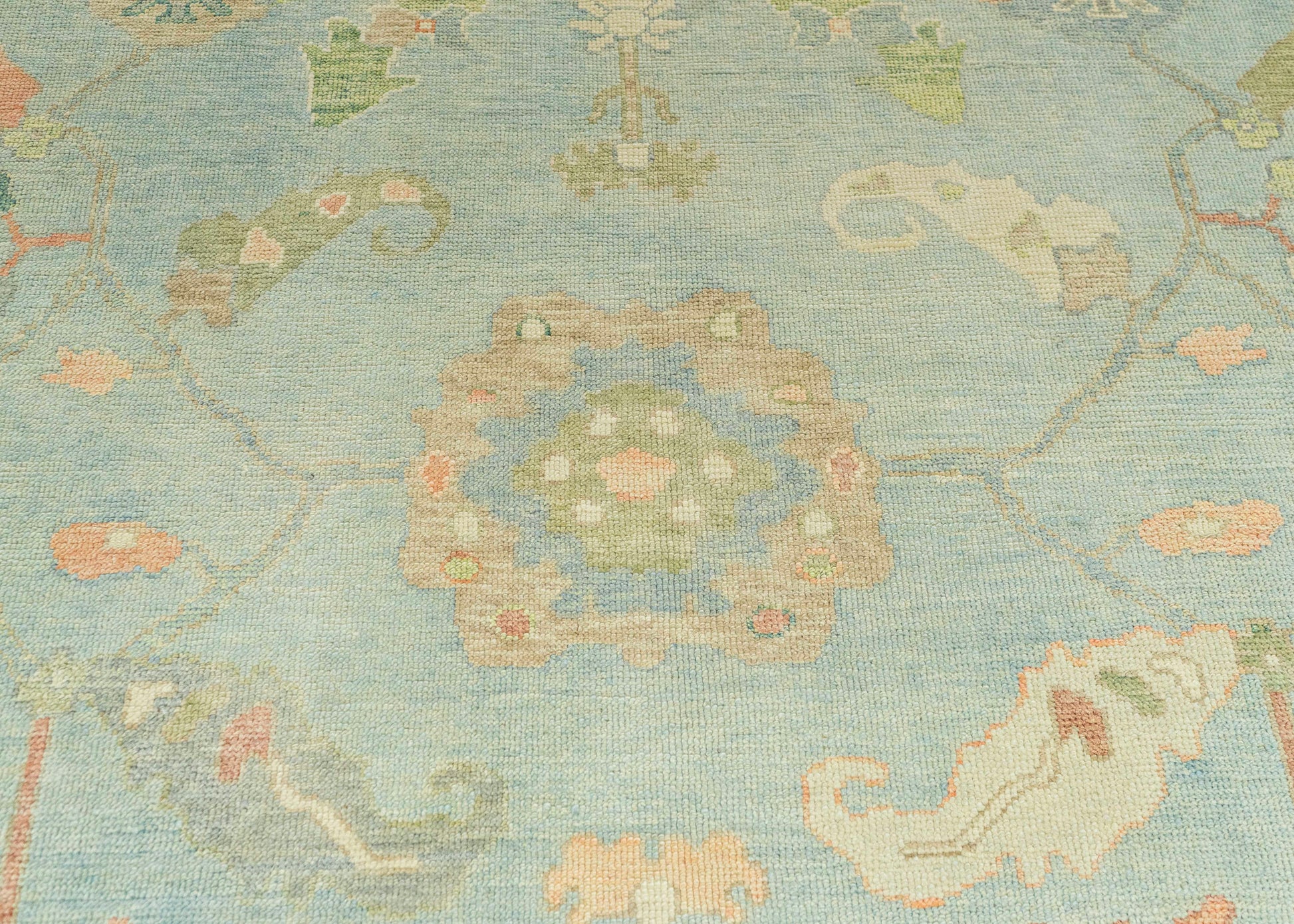 Turkish Oushak Rug 8'8" x 12'3" #22193