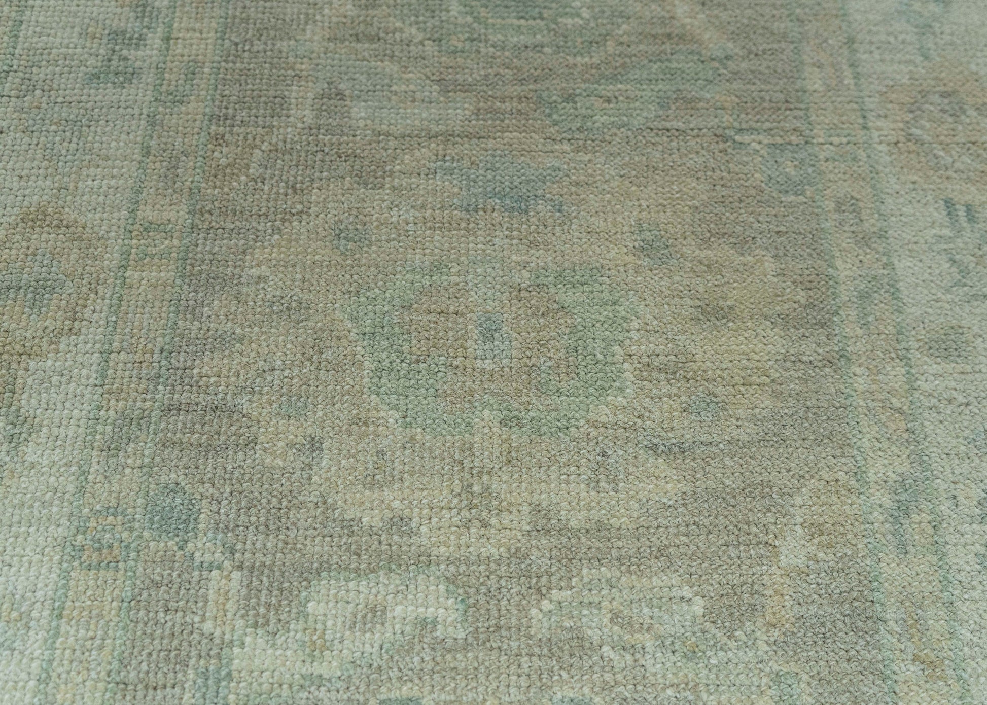 Turkish Oushak Rug 2'6" x 10'1" #19239