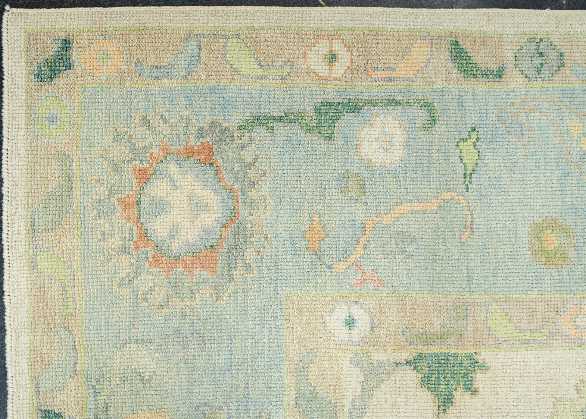 Turkish Oushak Rug 9'4" x 13' #22216