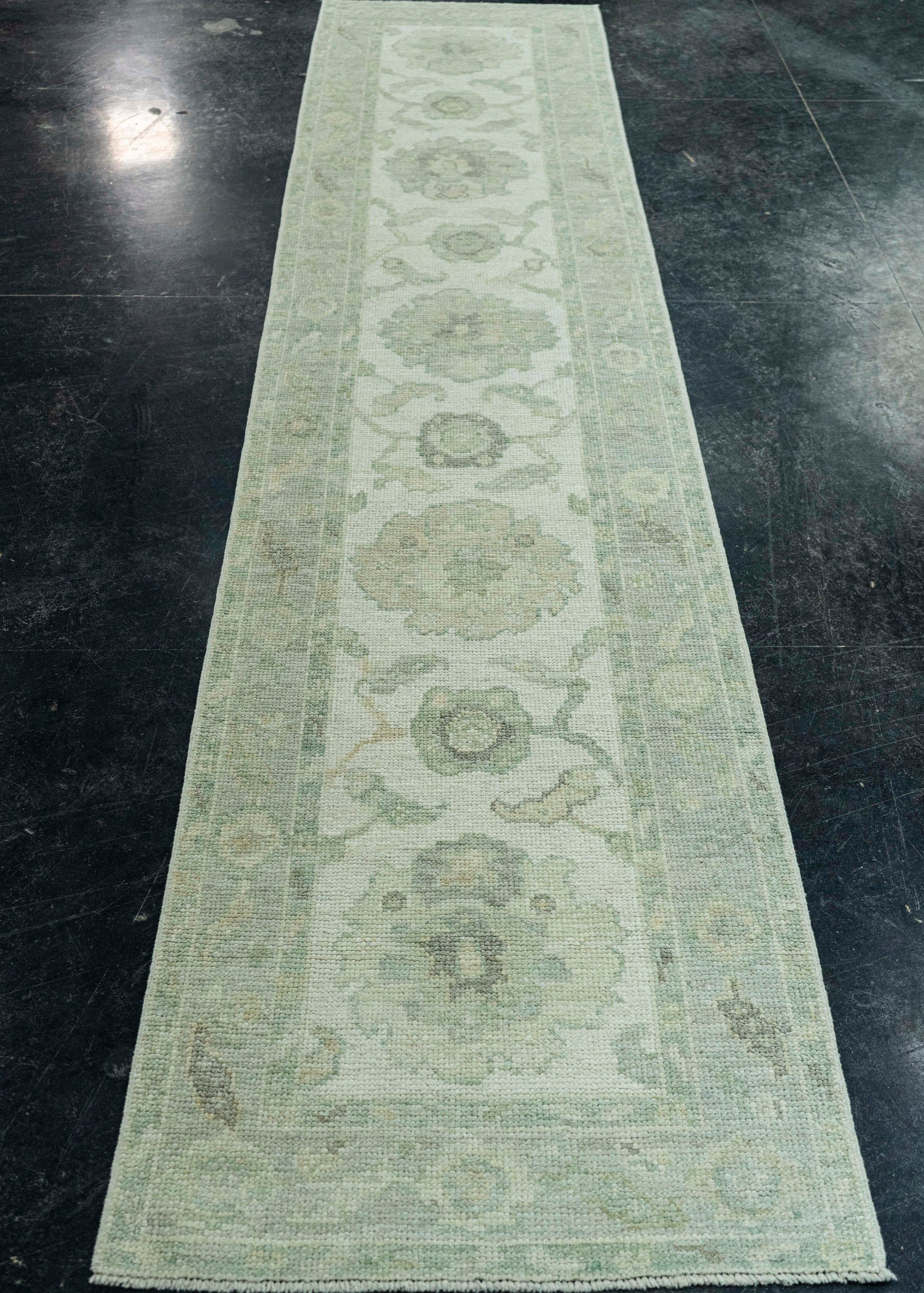 Turkish Oushak Rug 2'2" x 10'7" #19341