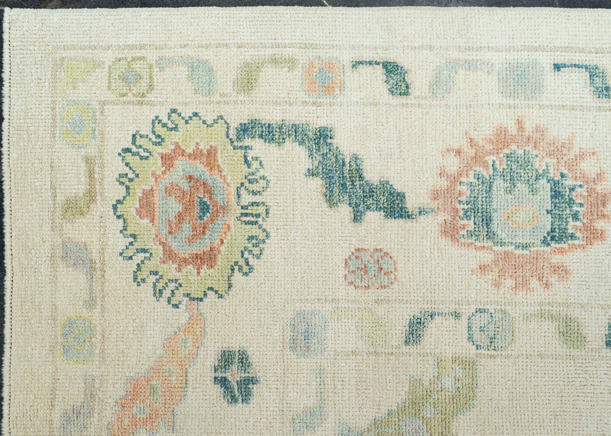 Turkish Oushak Rug 9'4" x 12'9" #22166
