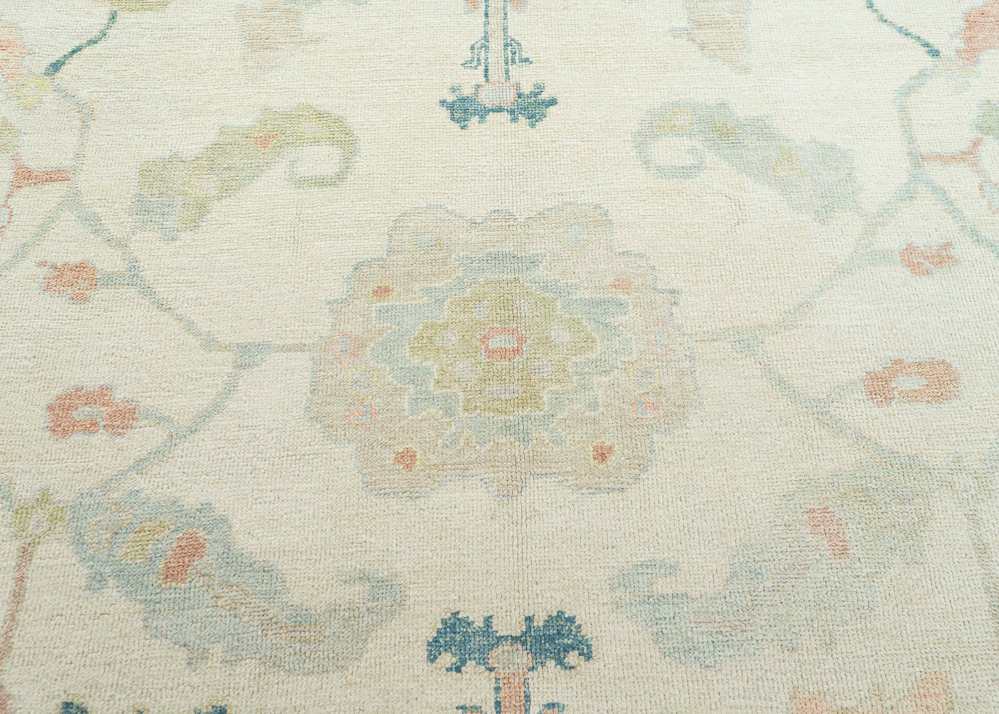 Turkish Oushak Rug 9'4" x 12'9" #22166