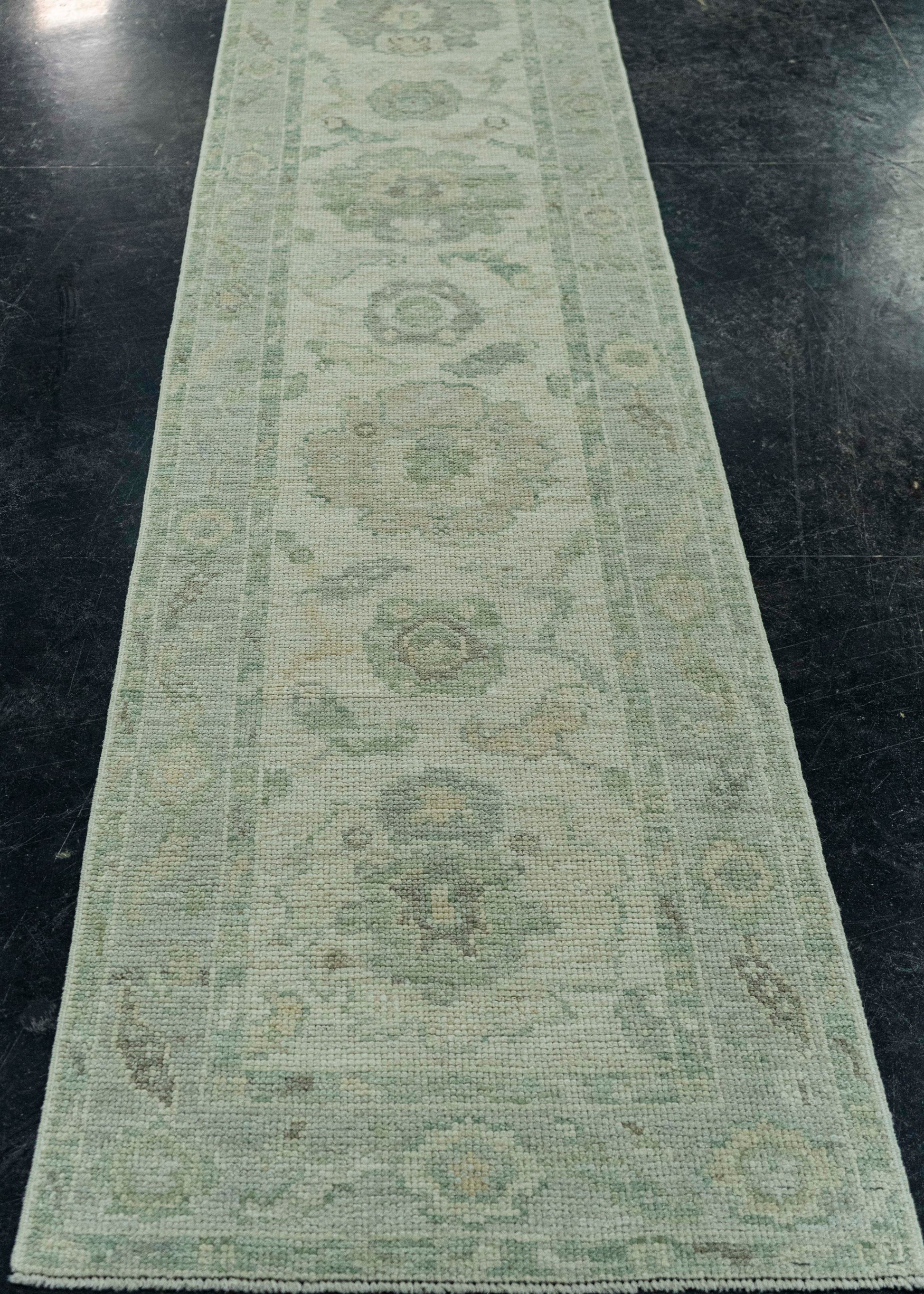 Turkish Oushak Rug 2'2" x 10'6" #19323