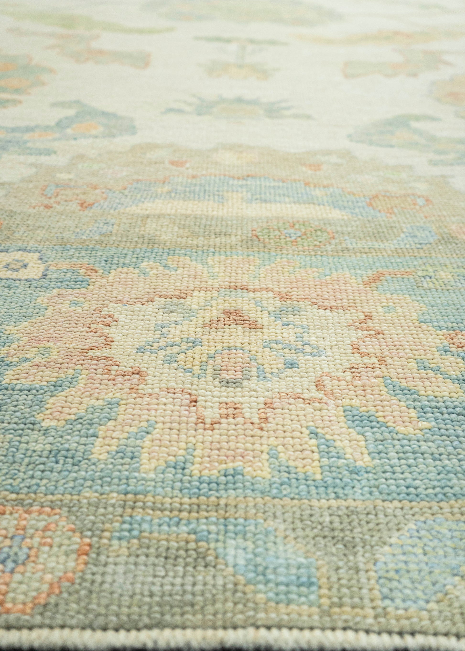 Turkish Oushak Rug 9'1" x 11'2" #22204
