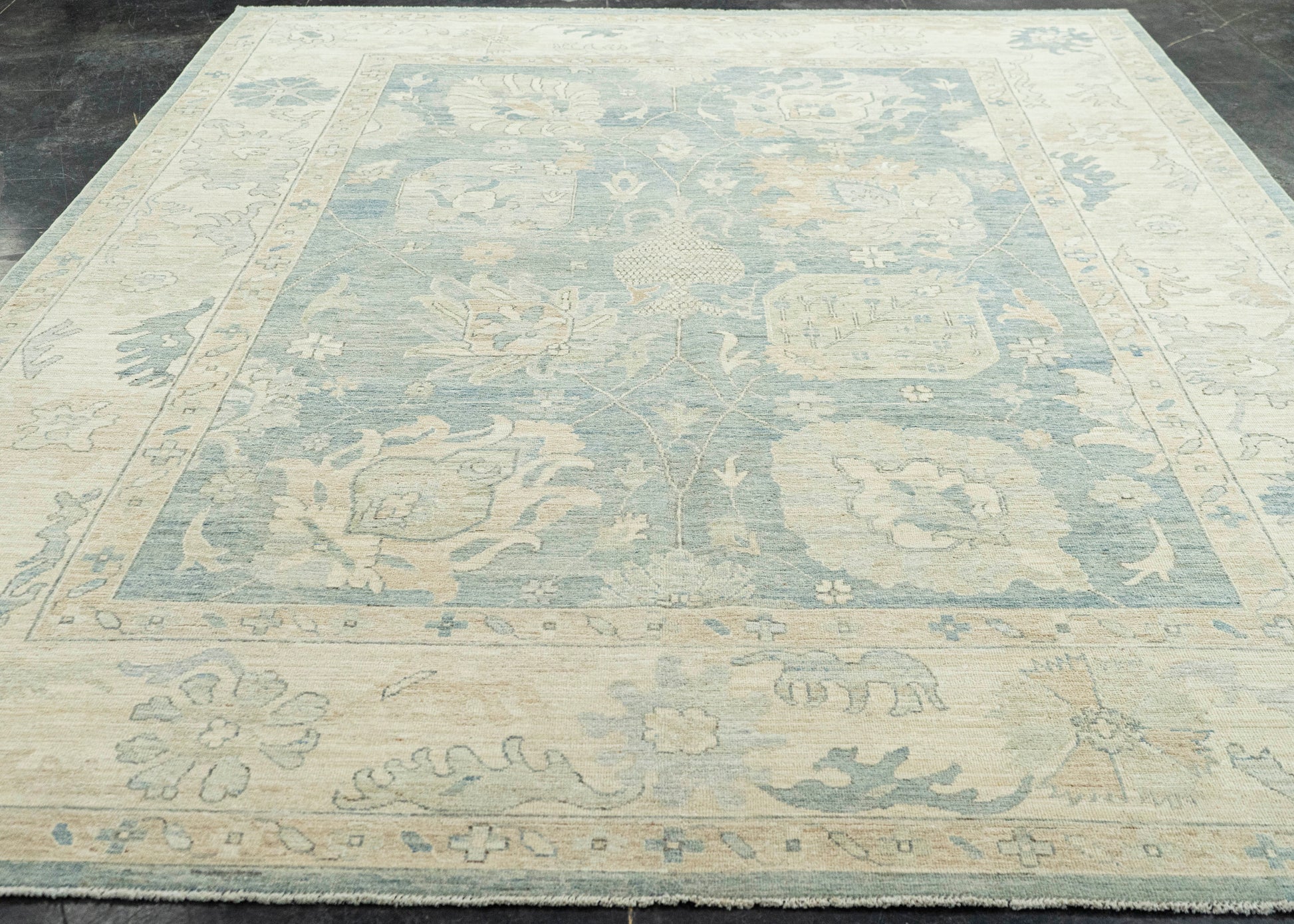 Oushak Rug 8'10" x 11'7"  #22684