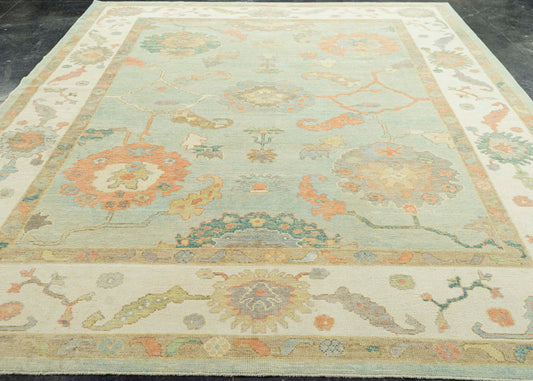 Turkish Oushak Rug 9'4" x 12'5" #22167