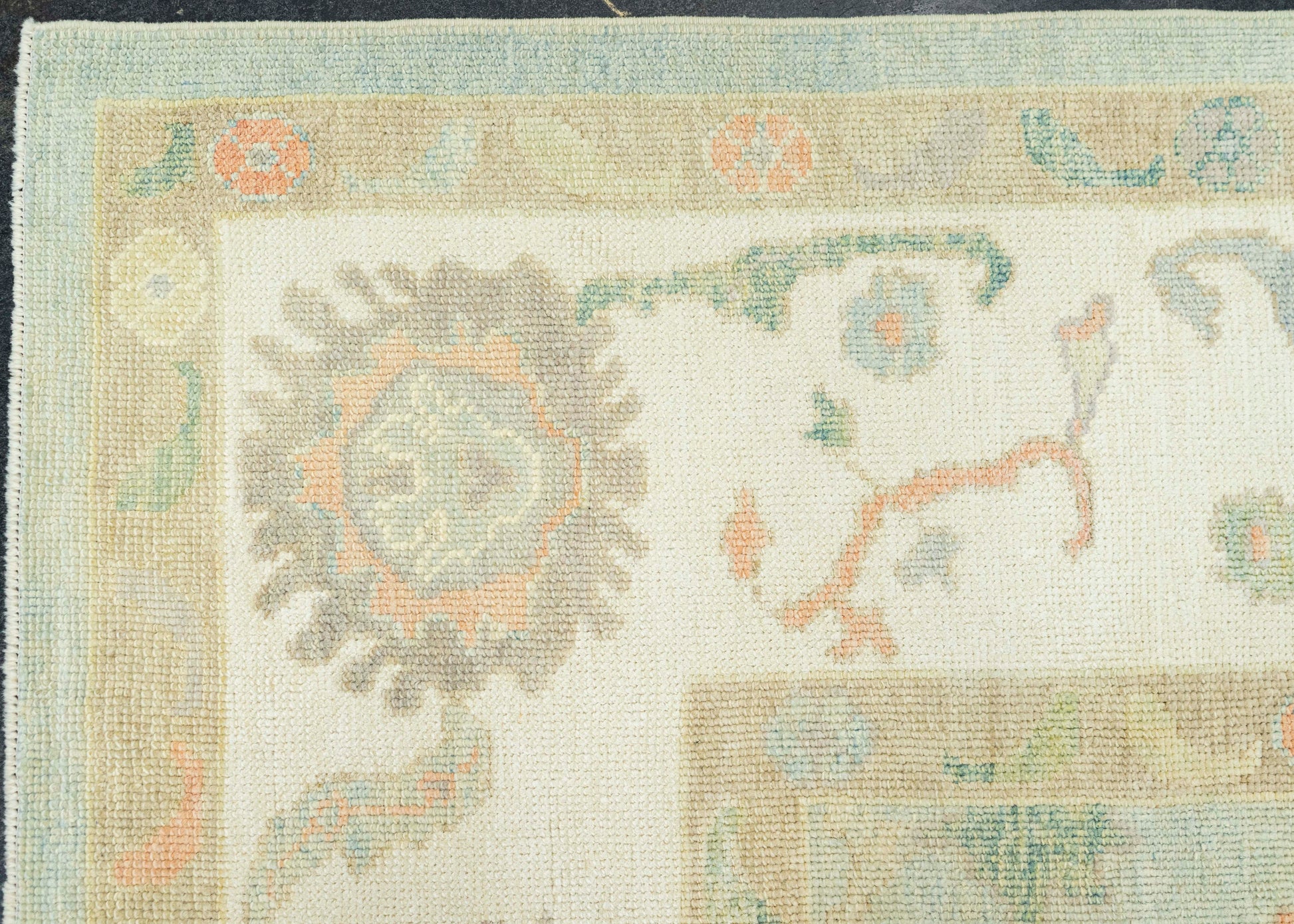 Turkish Oushak Rug 9'4" x 12'5" #22167