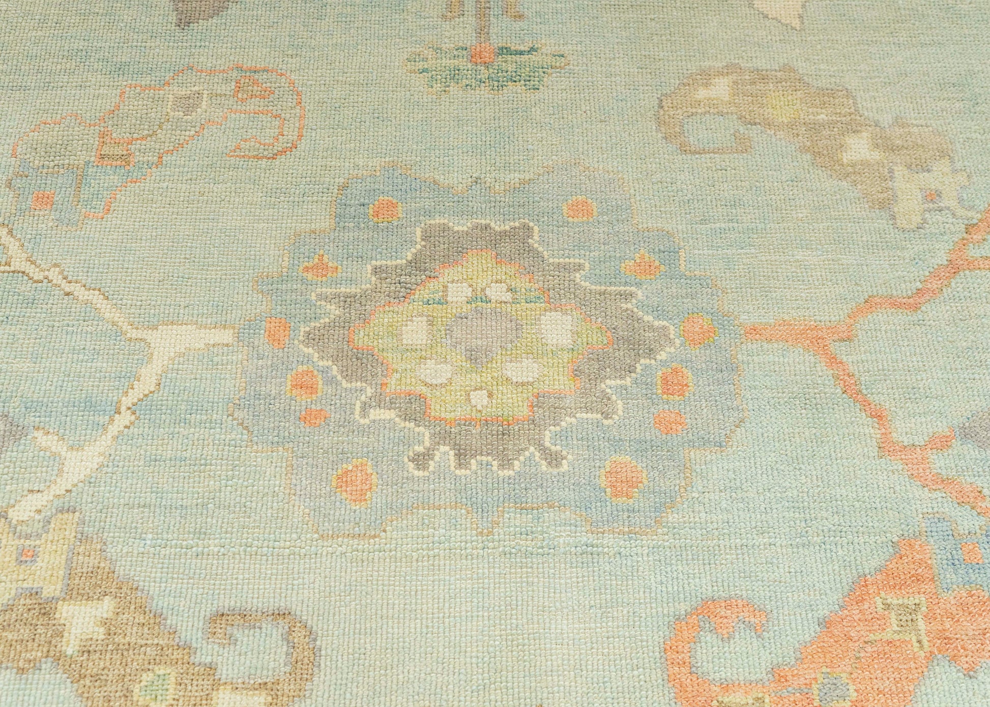 Turkish Oushak Rug 9'4" x 12'5" #22167