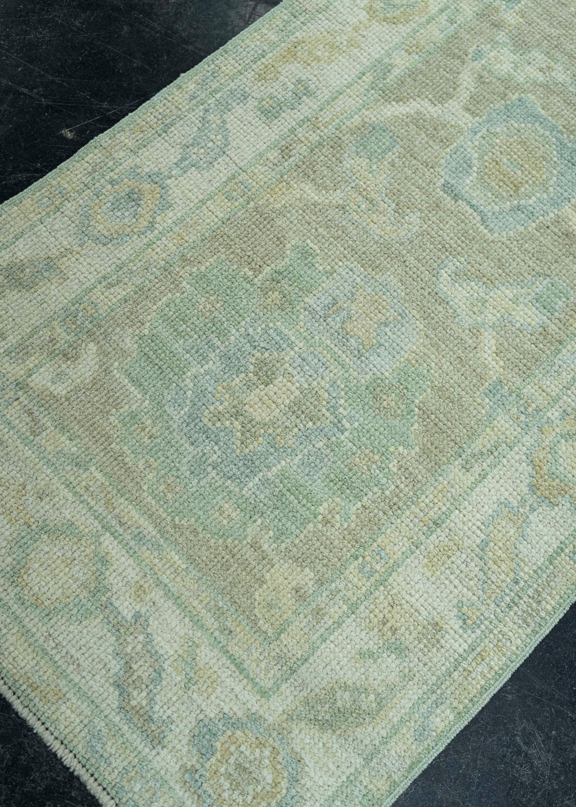 Turkish Oushak Rug 2'2" x 10'3" #19275