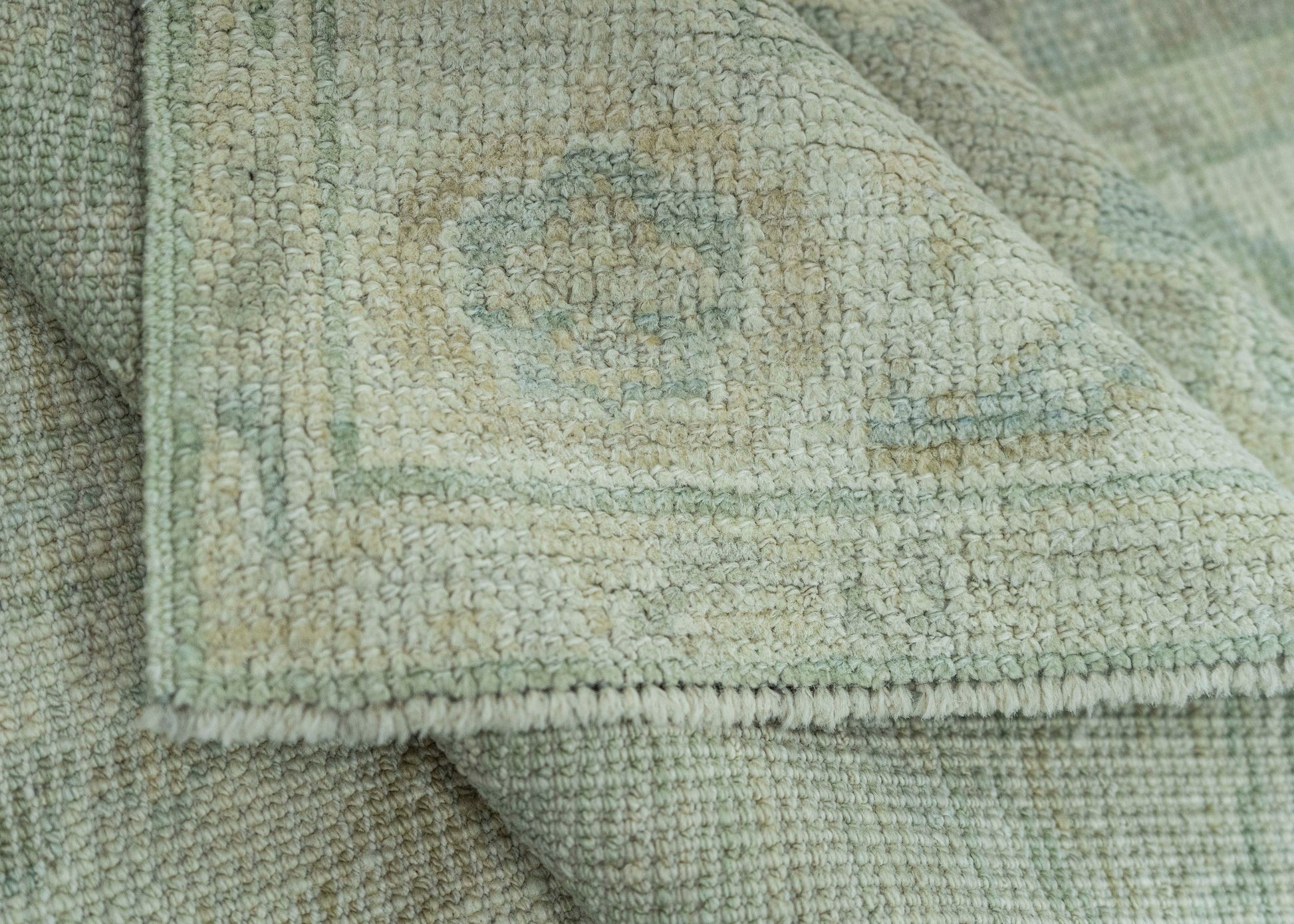 Turkish Oushak Rug 2'6" x 10'3" #19333