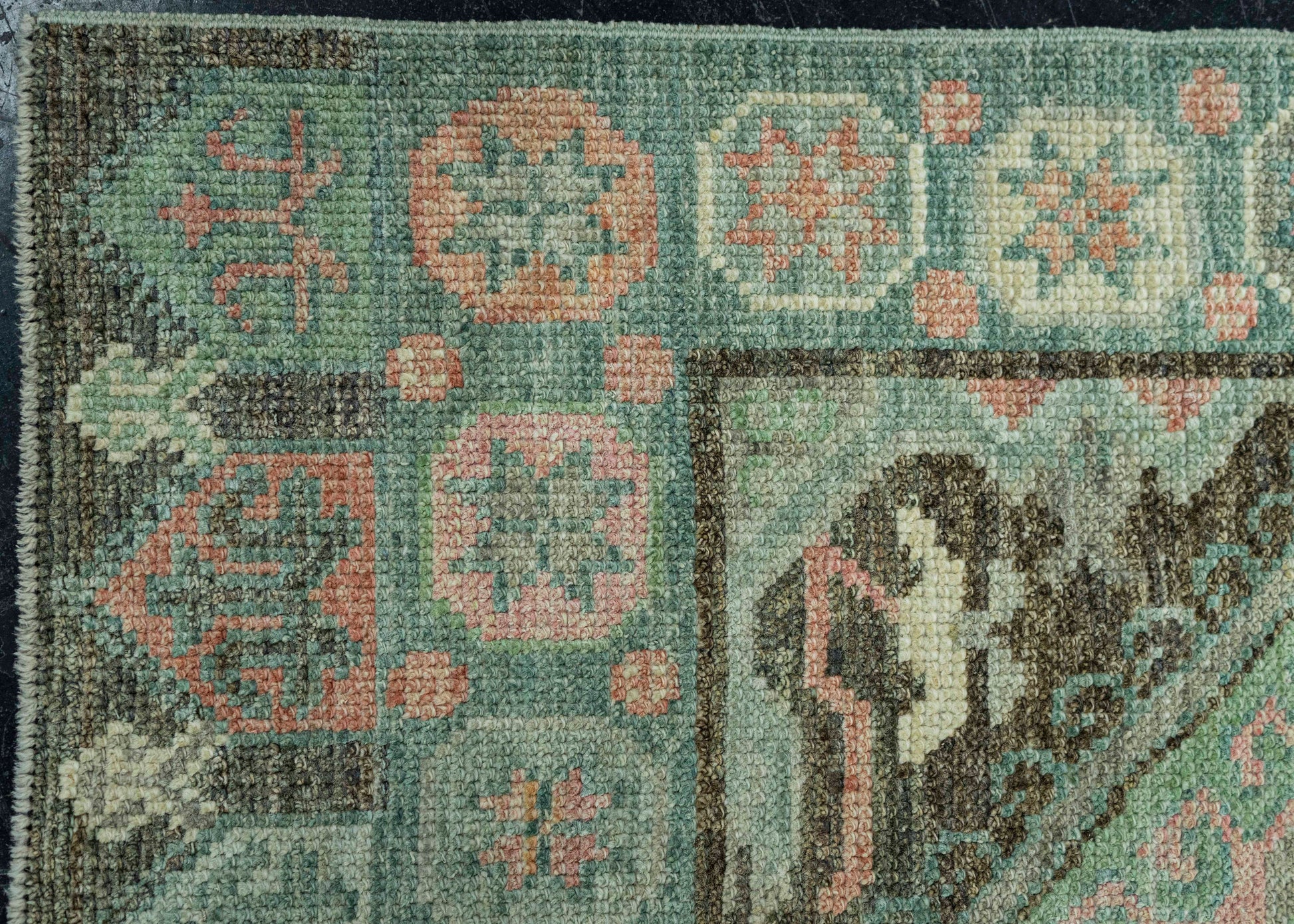 Turkish Oushak Rug 2'10" x 10'4" #20042