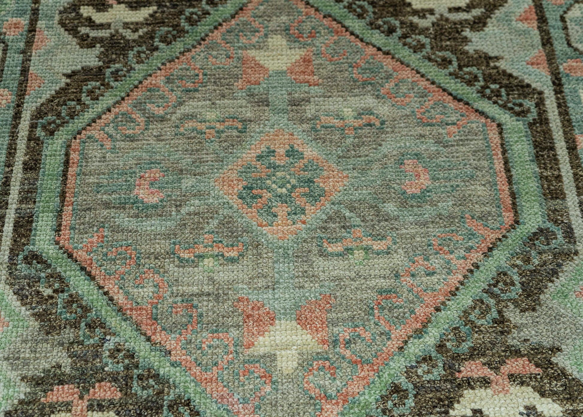 Turkish Oushak Rug 2'10" x 10'4" #20042