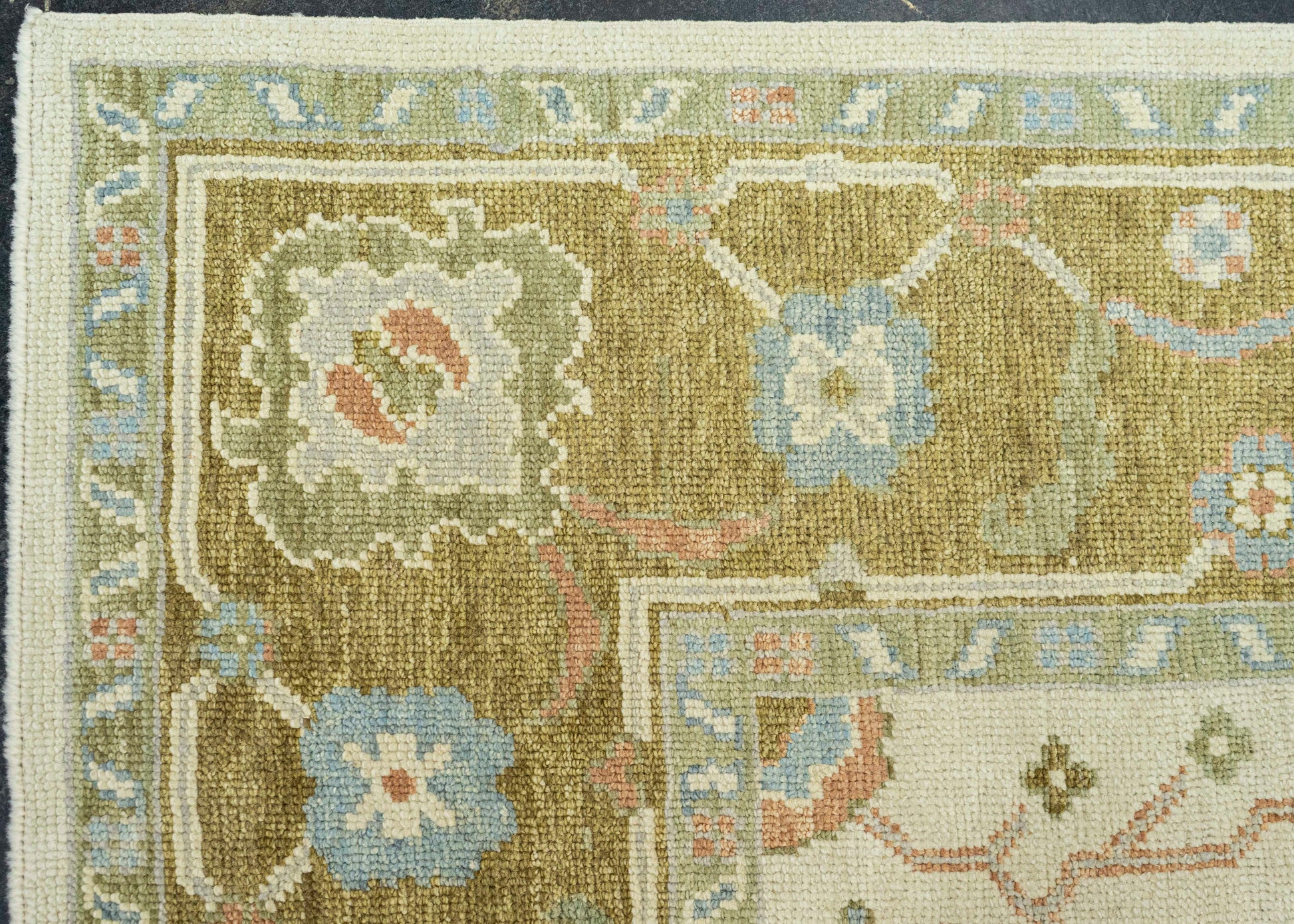 Turkish Oushak Rug 9'2" x 13'5"  #22239