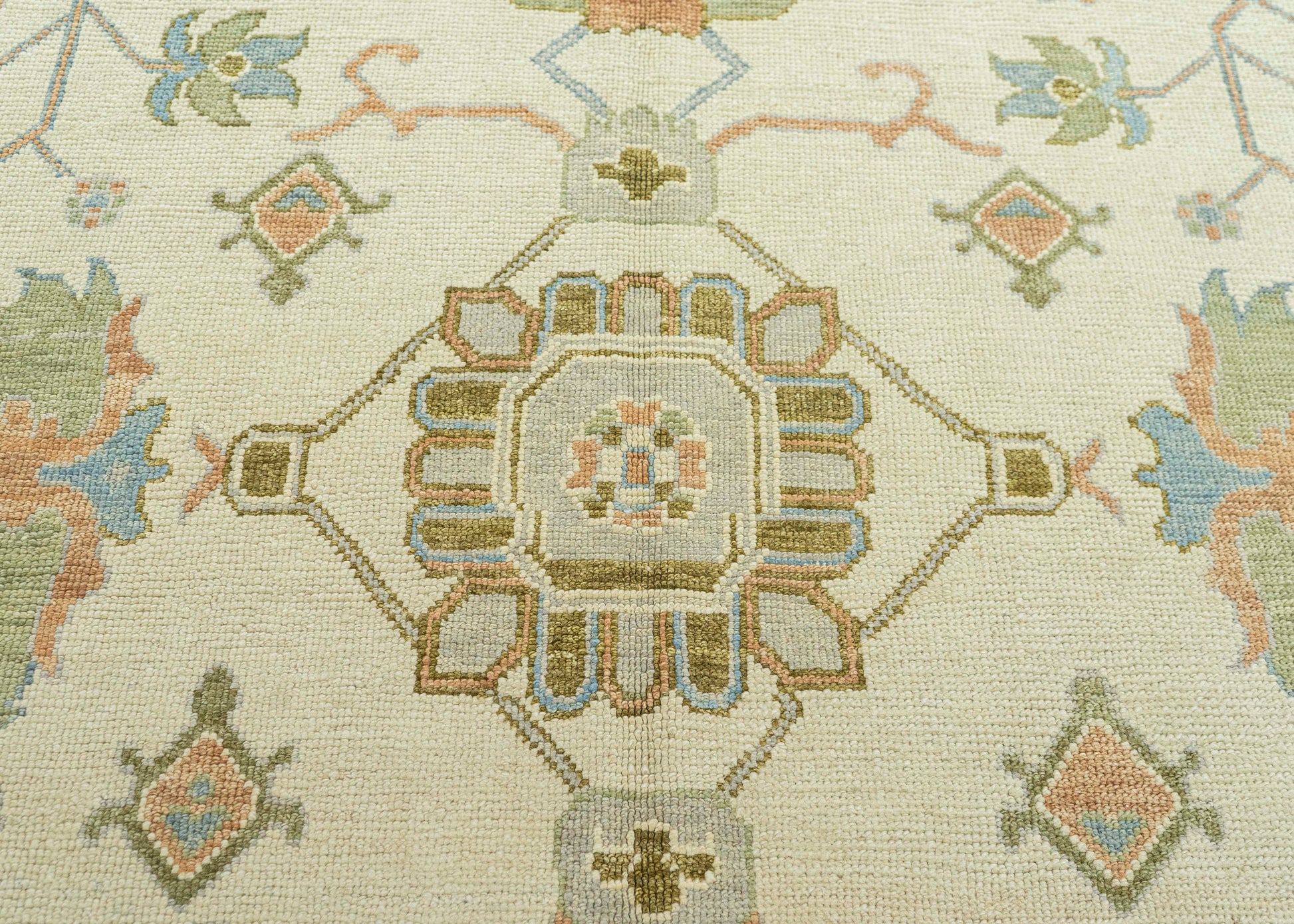 Turkish Oushak Rug 9'2" x 13'5"  #22239