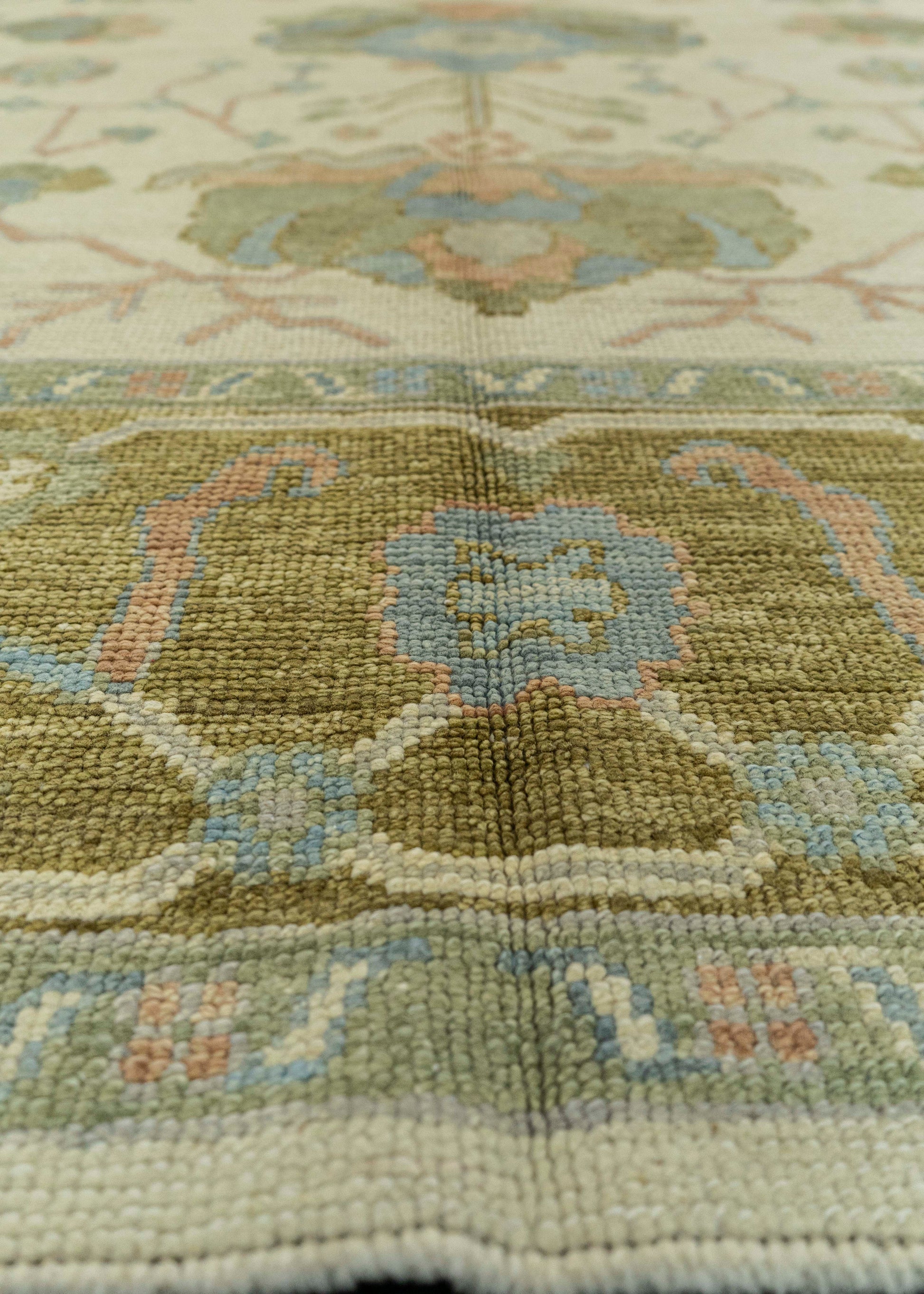 Turkish Oushak Rug 9'2" x 13'5"  #22239
