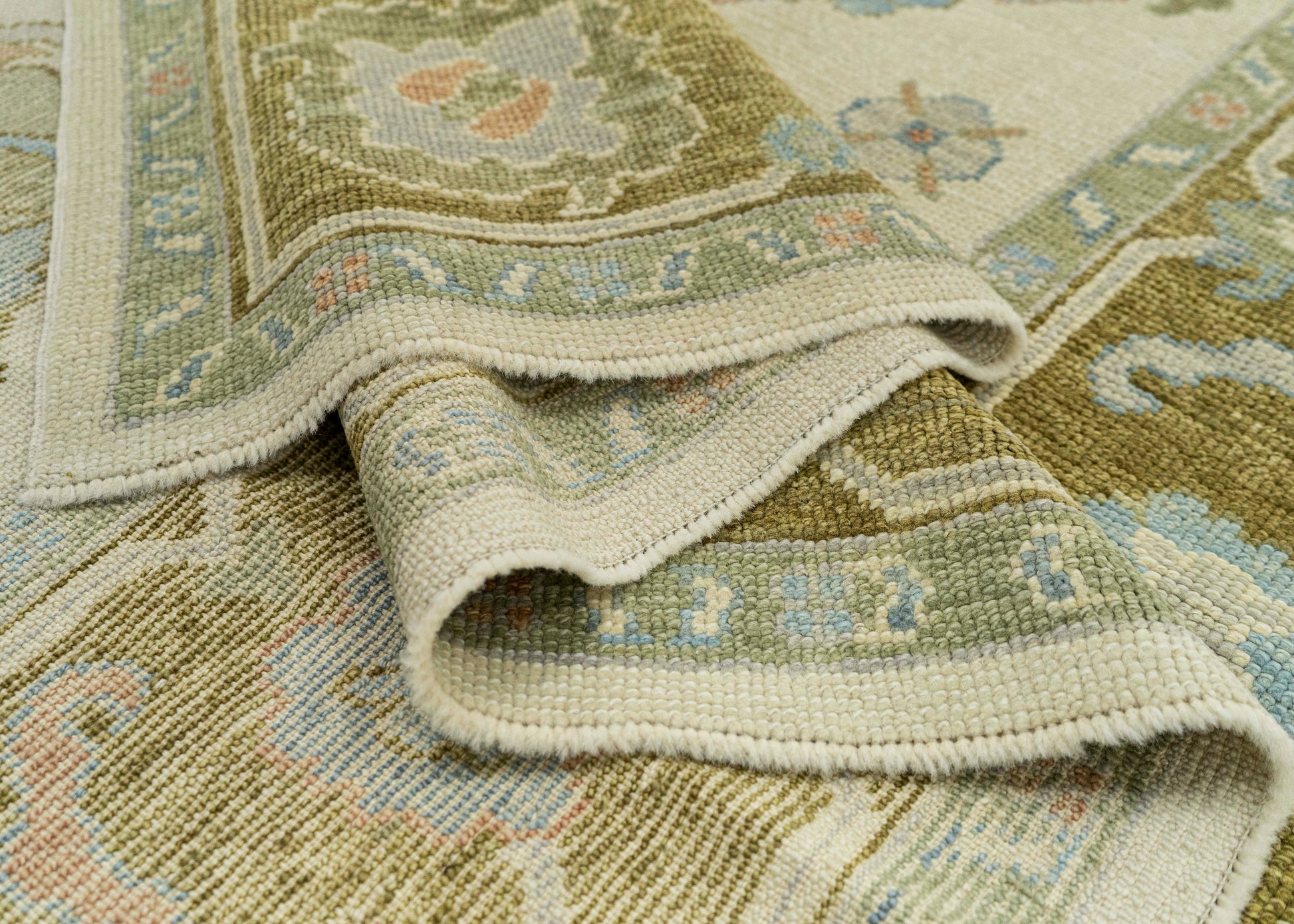 Turkish Oushak Rug 9'2" x 13'5"  #22239