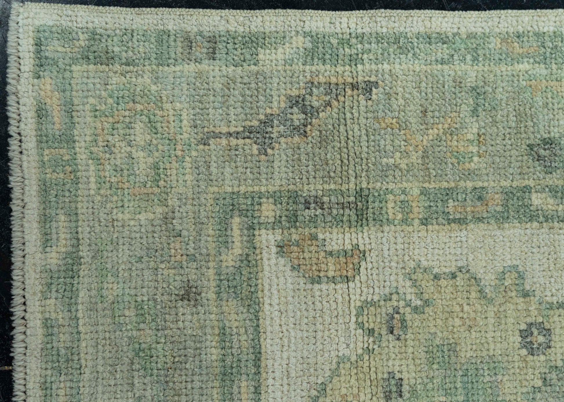 Turkish Oushak Rug 2'7" x 10'3" #19461