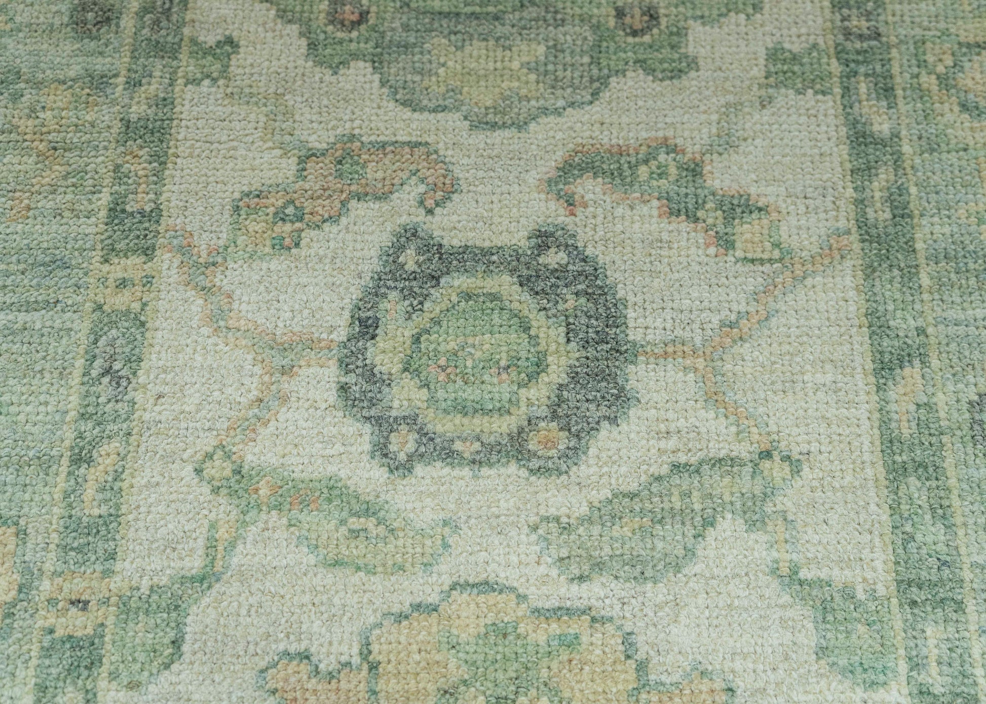 Turkish Oushak Rug 2'7" x 10'3" #19461