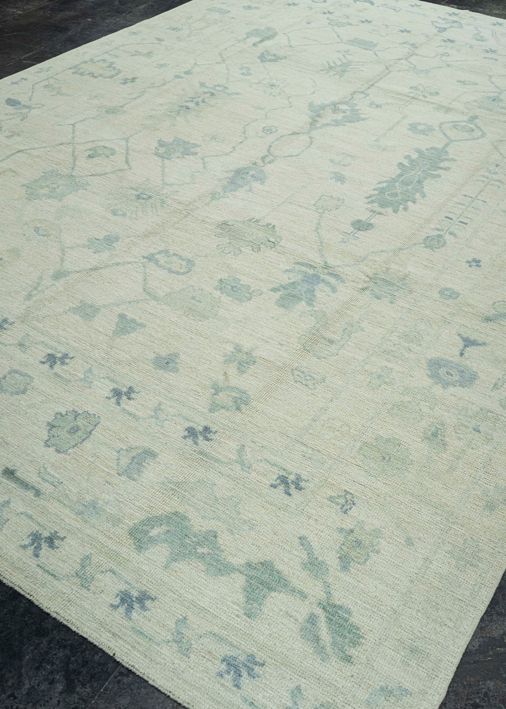 Turkish Oushak Rug 9' x 12'9"  #22636