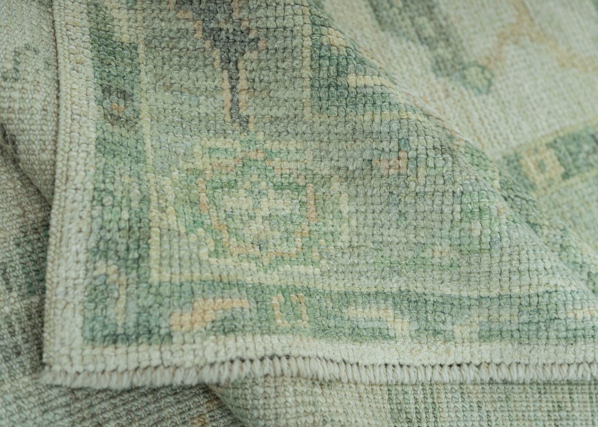 Turkish Oushak Rug 2'7" x 10'3" #19461