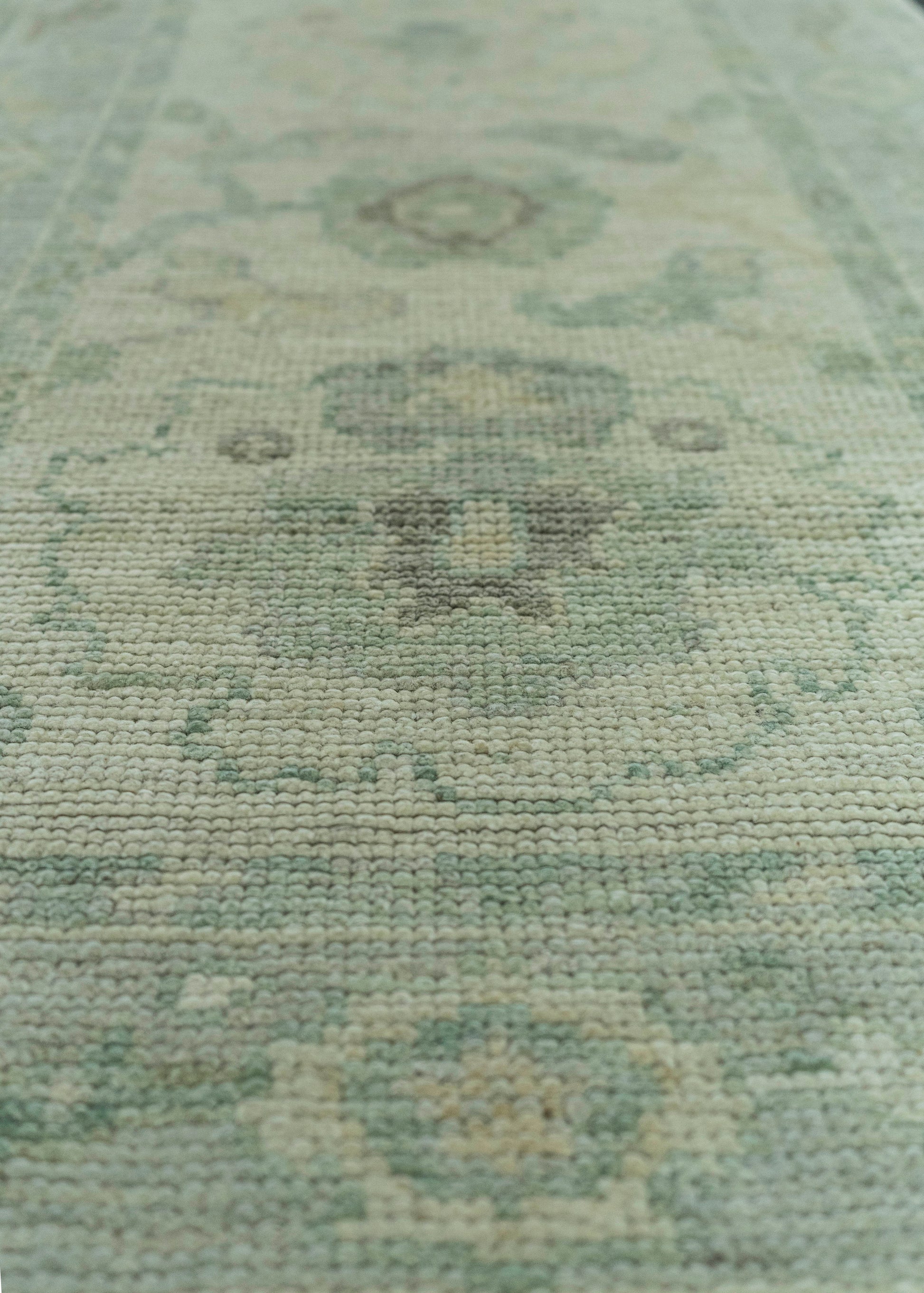 Turkish Oushak Rug 2'2" x 10'6" #19407