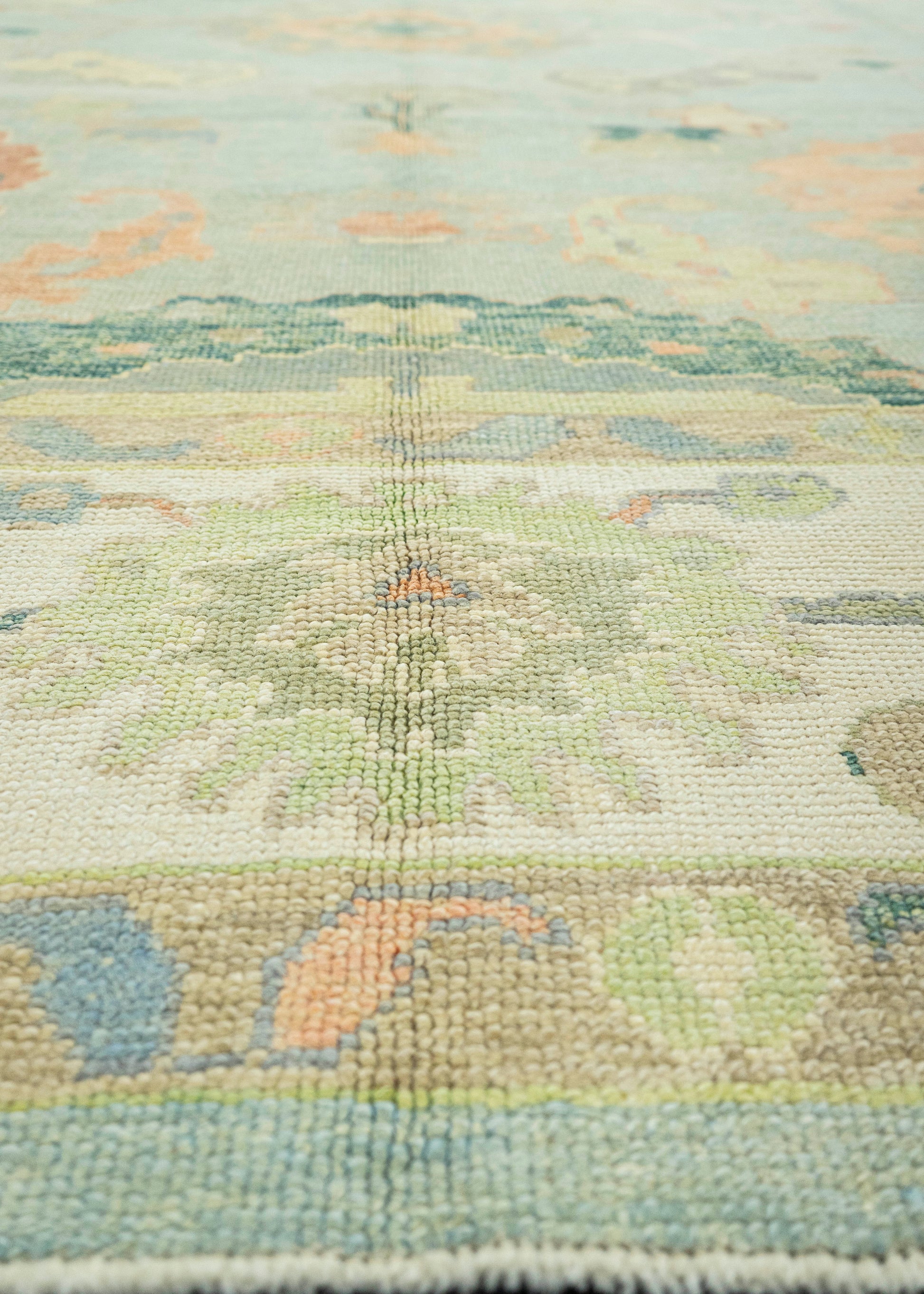 Turkish Oushak Rug 9'7" x 12'8" #22211