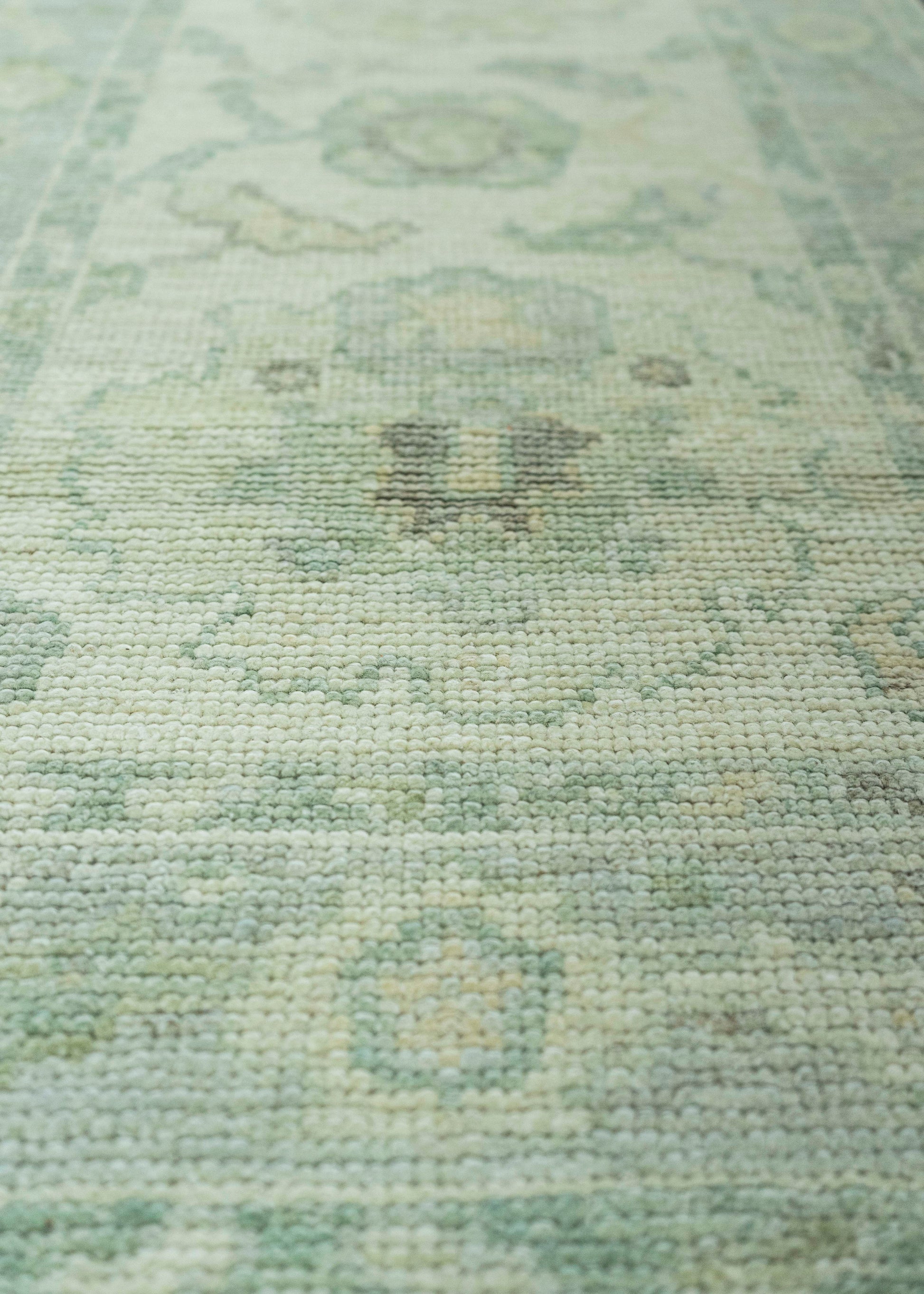 Turkish Oushak Rug 2'1" x 10'8" #19487