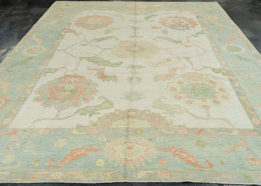 Turkish Oushak Rug 9' x 12'4" #22185
