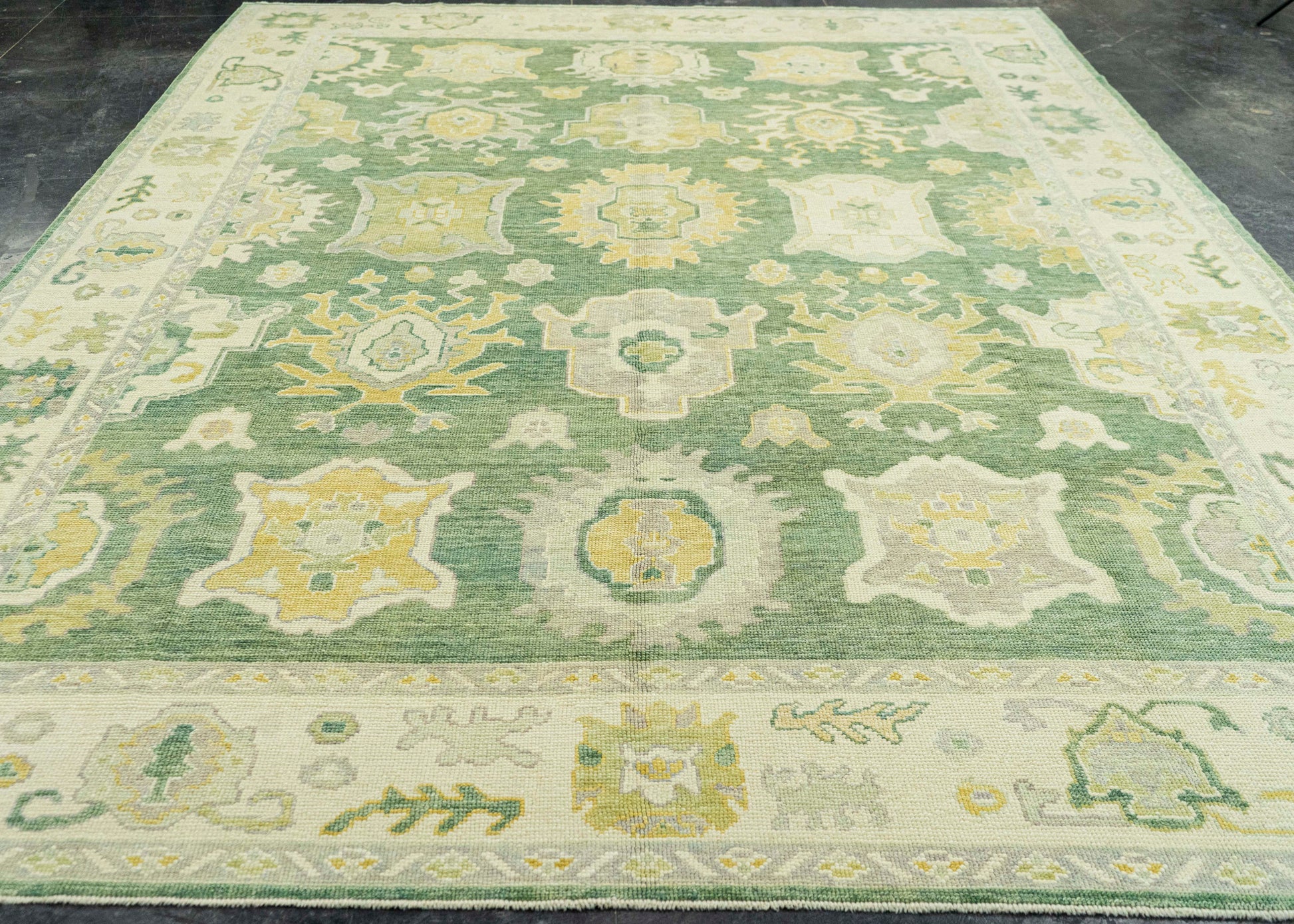 Turkish Oushak Rug 9'3" x 13' #22174