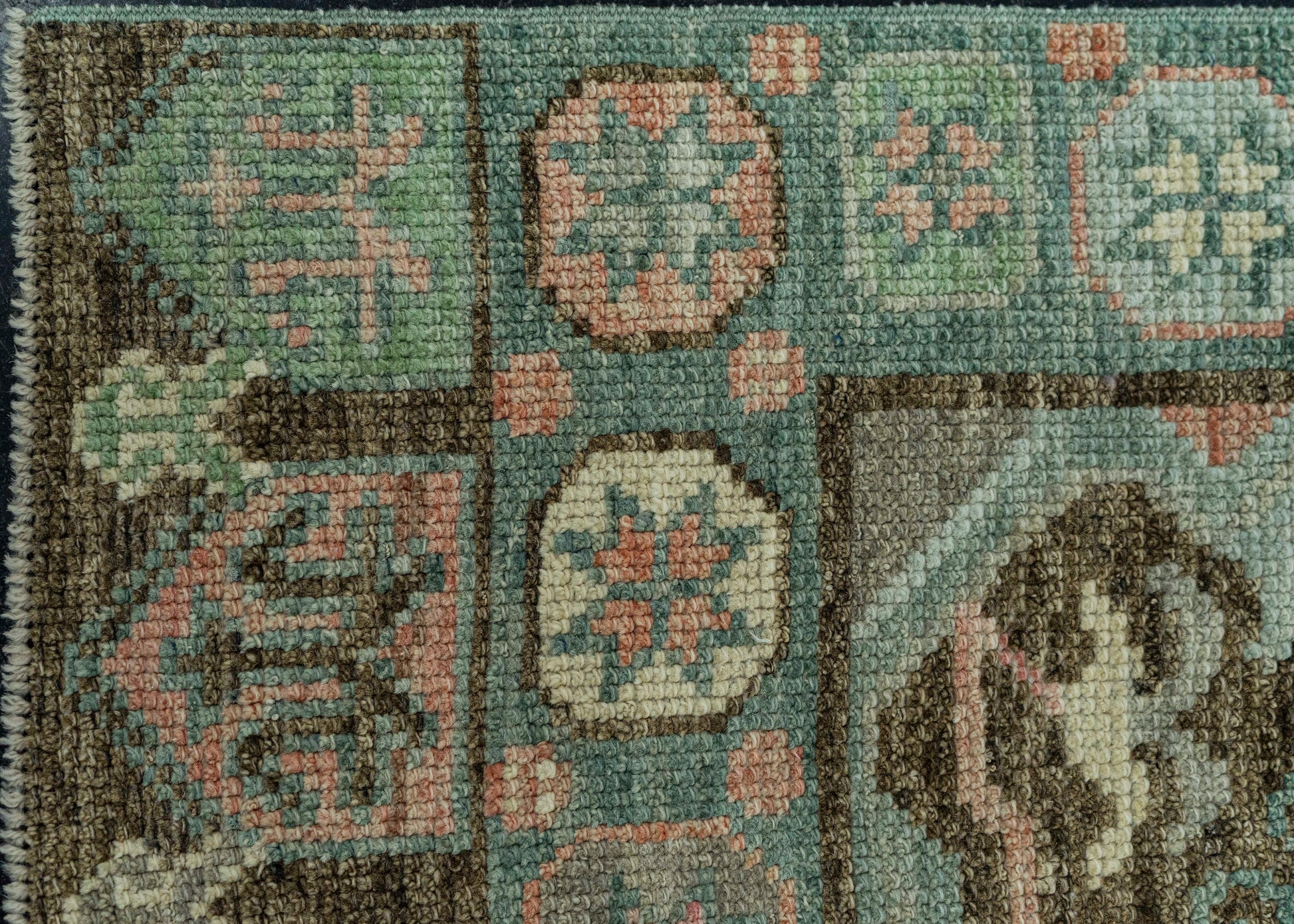 Turkish Oushak Rug 2'9" x 10'5" #20025
