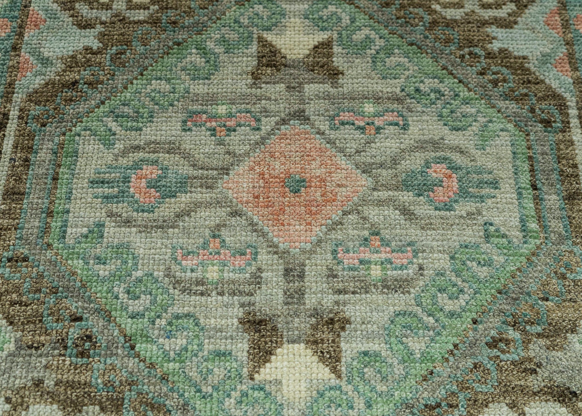 Turkish Oushak Rug 2'9" x 10'5" #20025