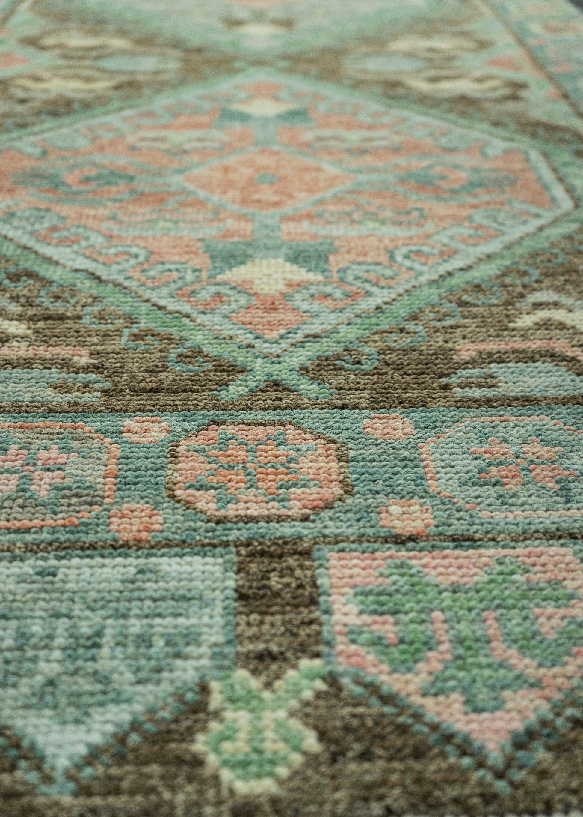 Turkish Oushak Rug 2'9" x 10'5" #20025
