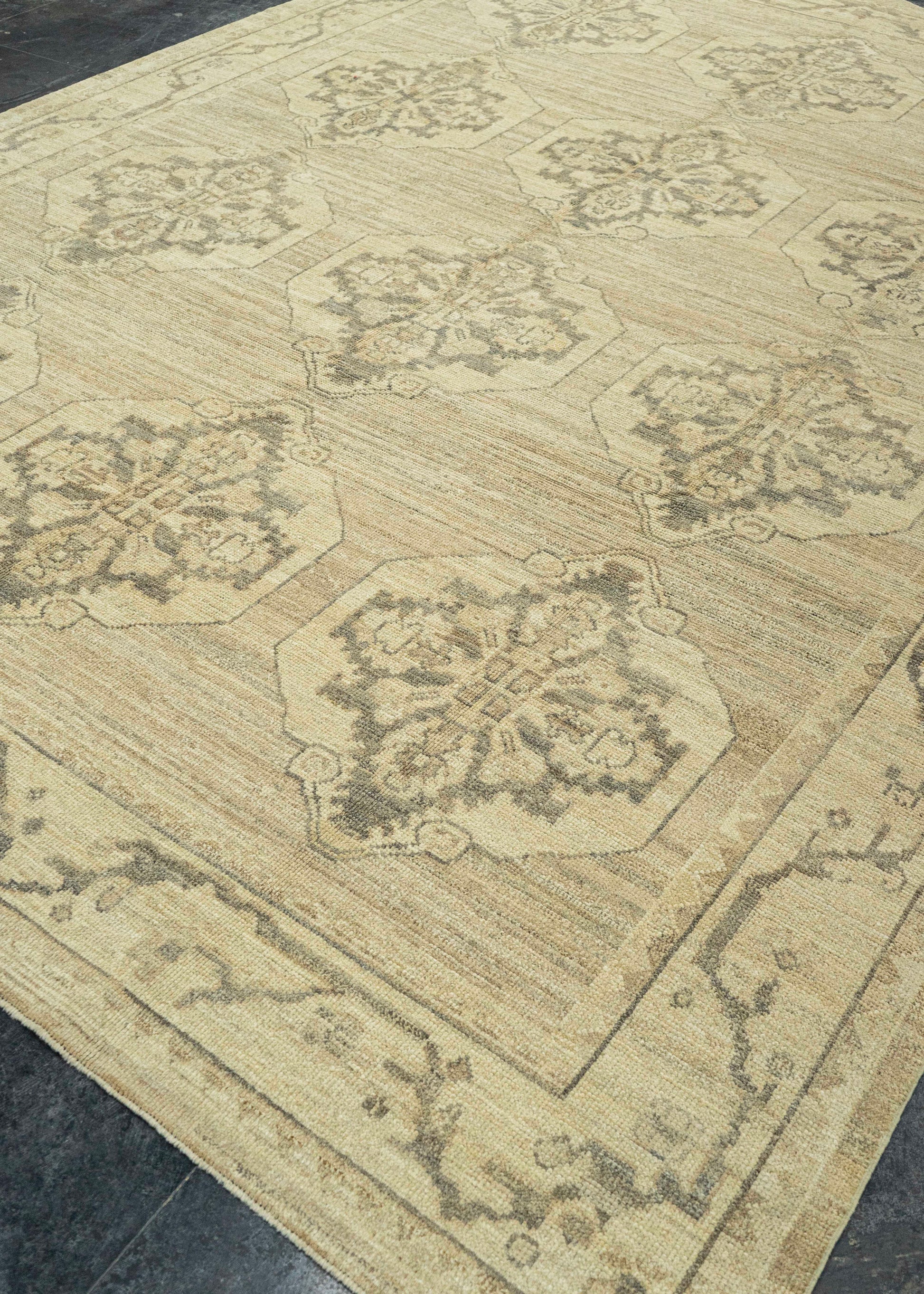 Turkish Oushak Rug 9'3" x 12'7" #23024