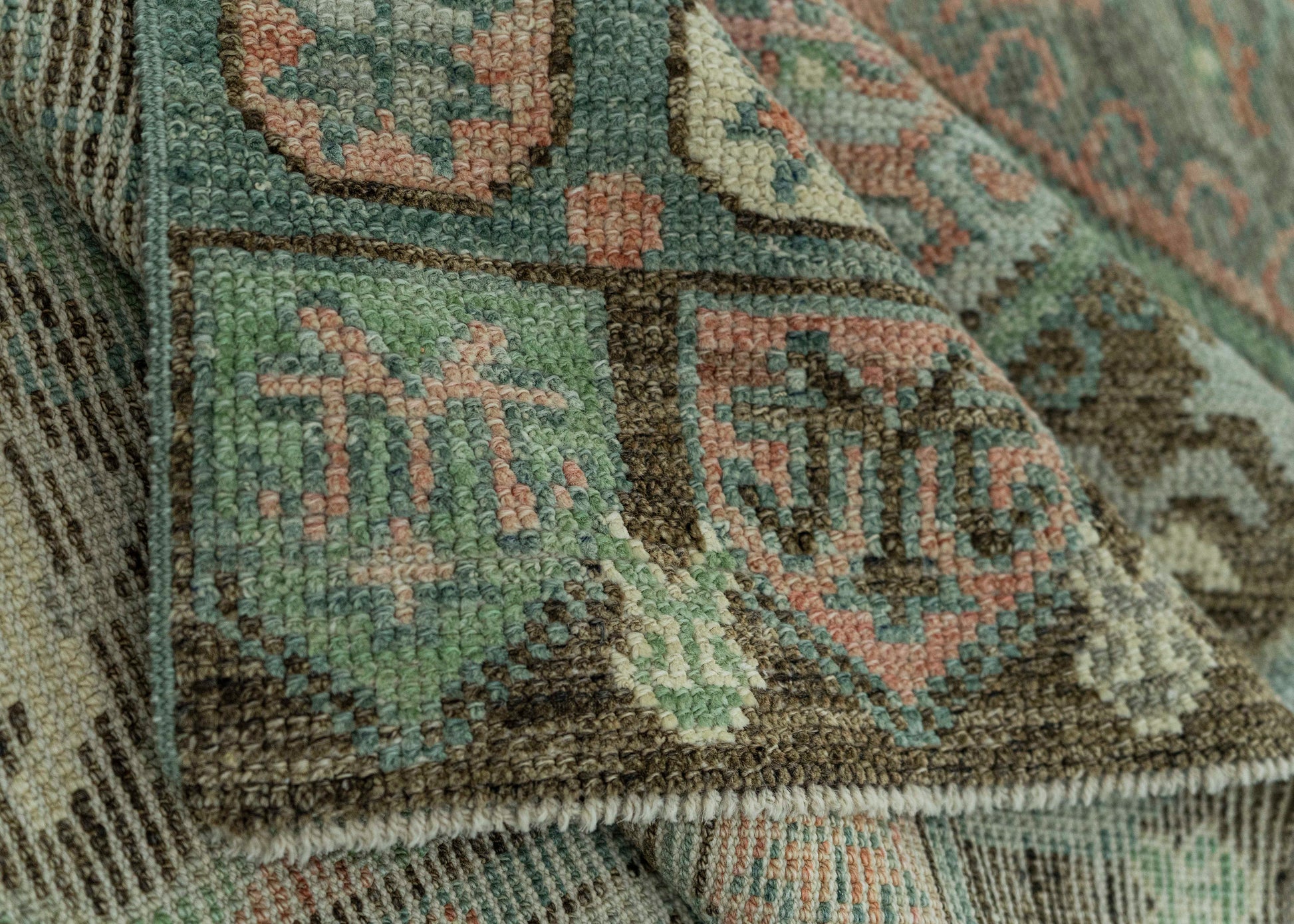 Turkish Oushak Rug 2'9" x 10'5" #20025