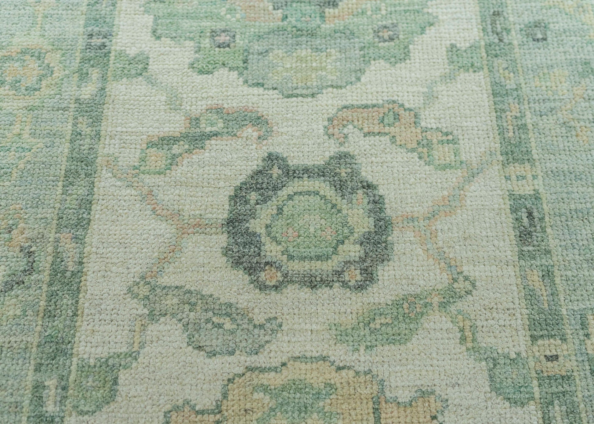 Turkish Oushak Rug 2'8" x 10'3" #19338