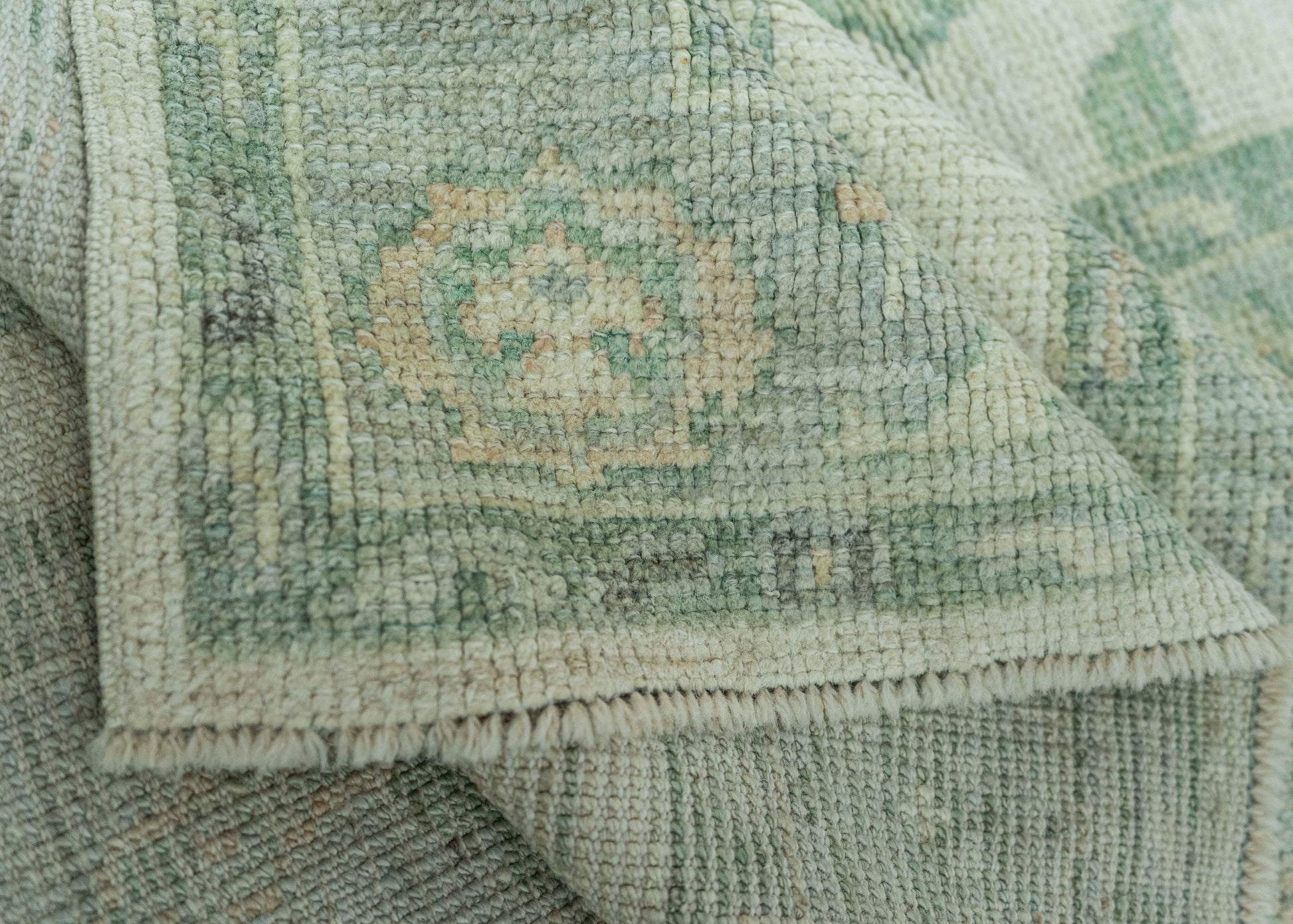 Turkish Oushak Rug 2'8" x 10'3" #19338