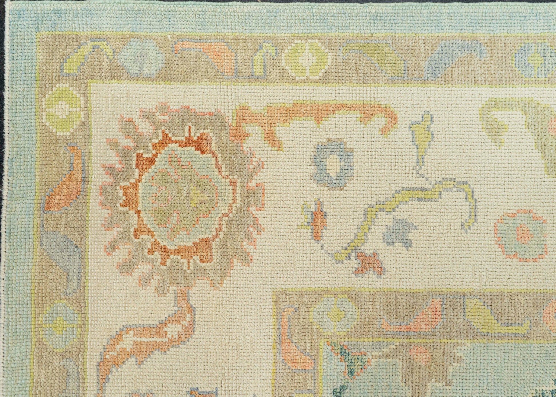 Turkish Oushak Rug 9'7" x 12'7" #22195