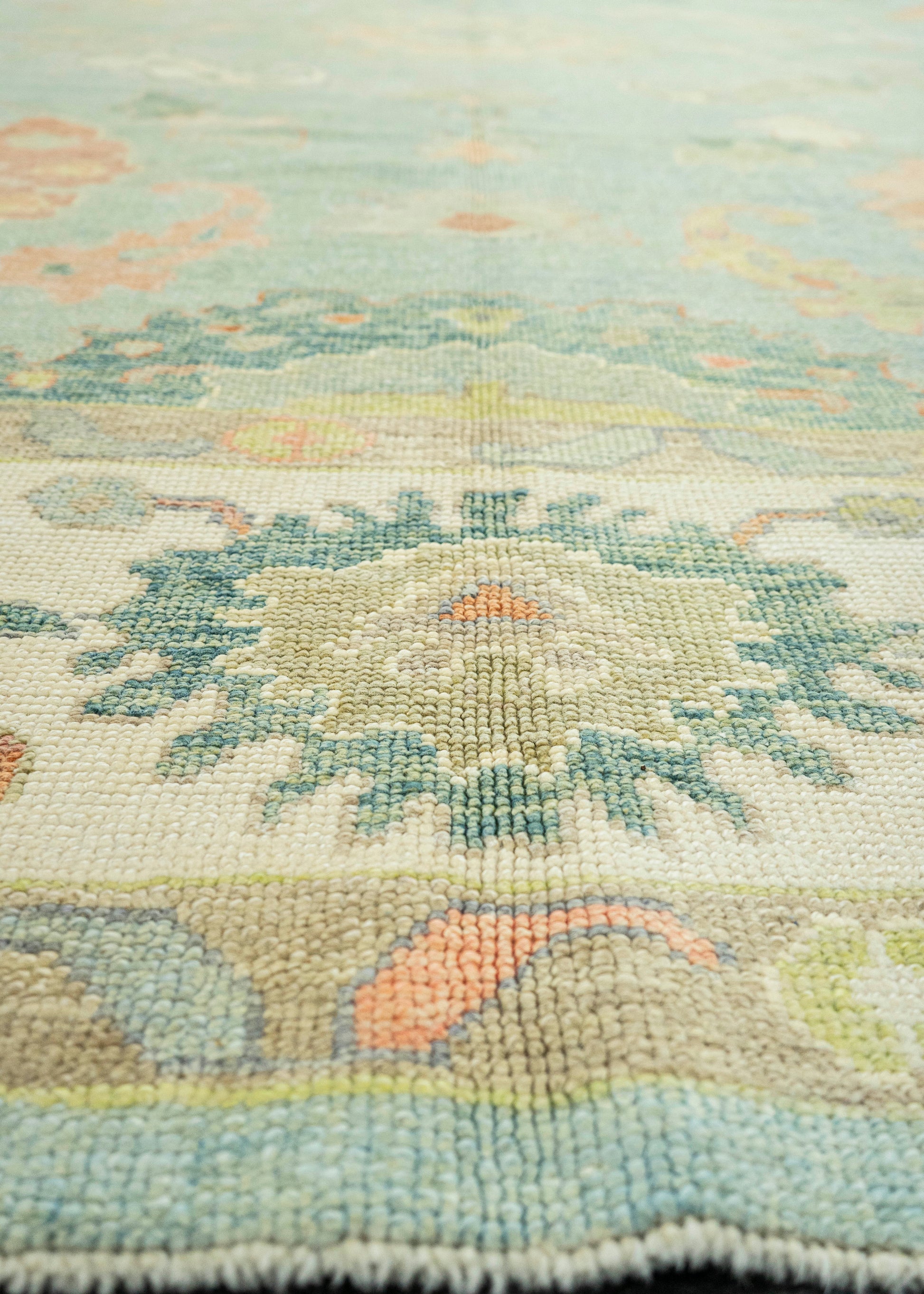 Turkish Oushak Rug 9'7" x 12'7" #22195