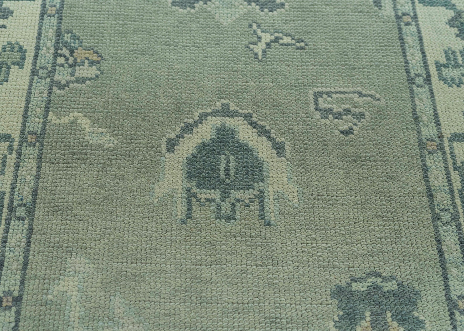 Turkish Oushak Rug 3' x 10'2" #19086