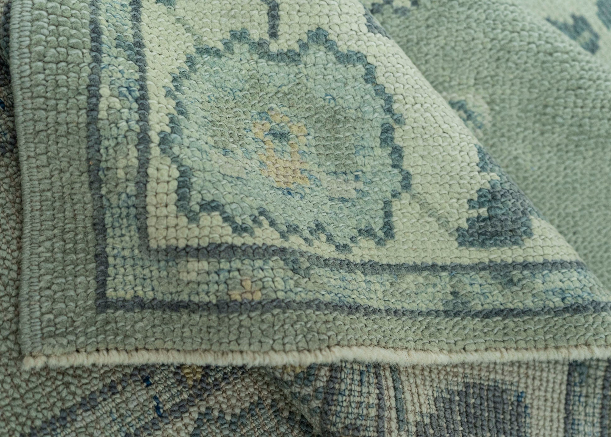 Turkish Oushak Rug 3' x 10'2" #19086