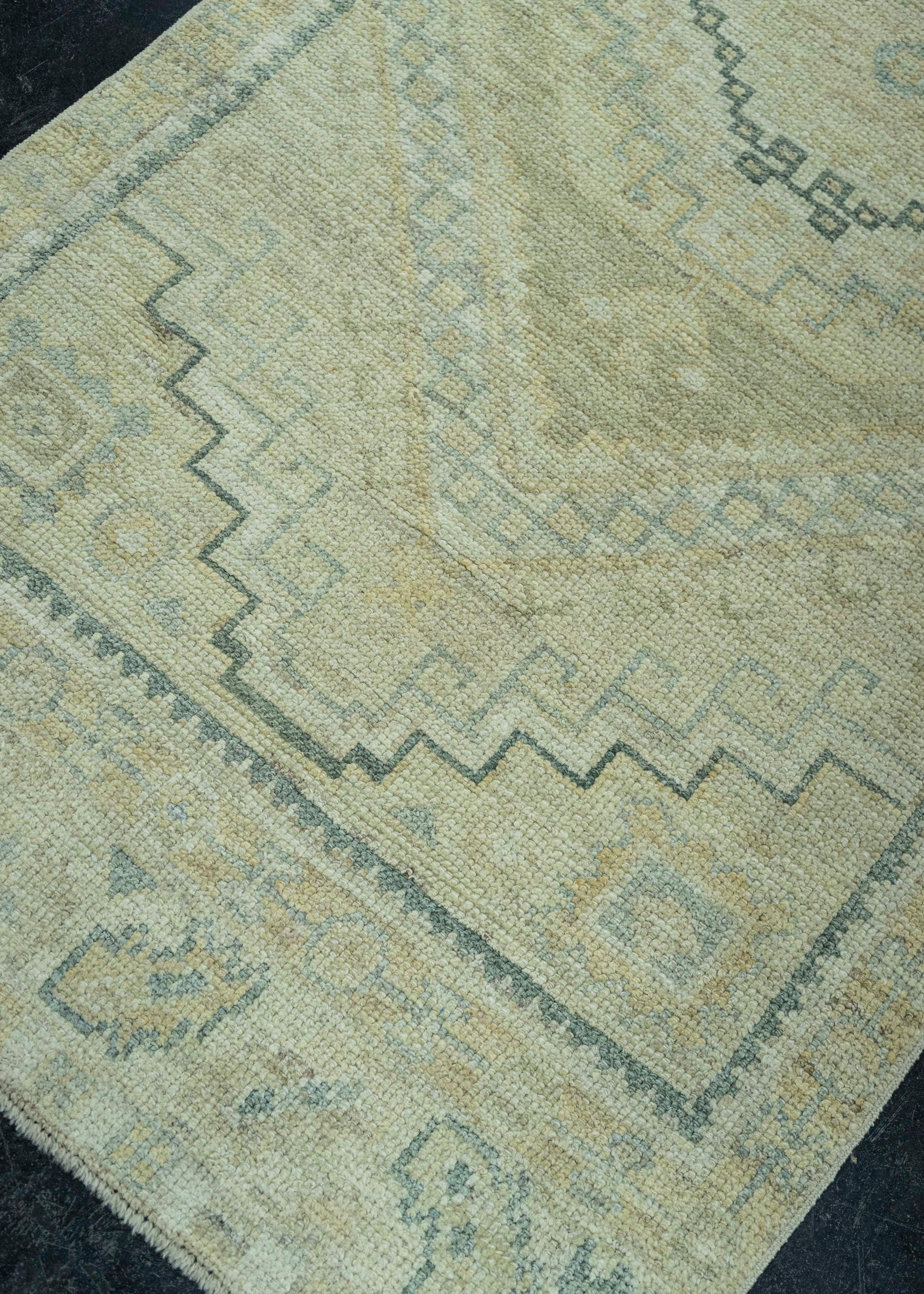 Turkish Oushak Rug 2'10" x 10'5" #19270