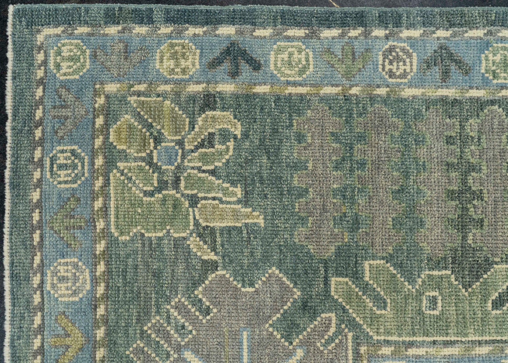 Turkish Oushak Rug 9'1" x 13' #22181