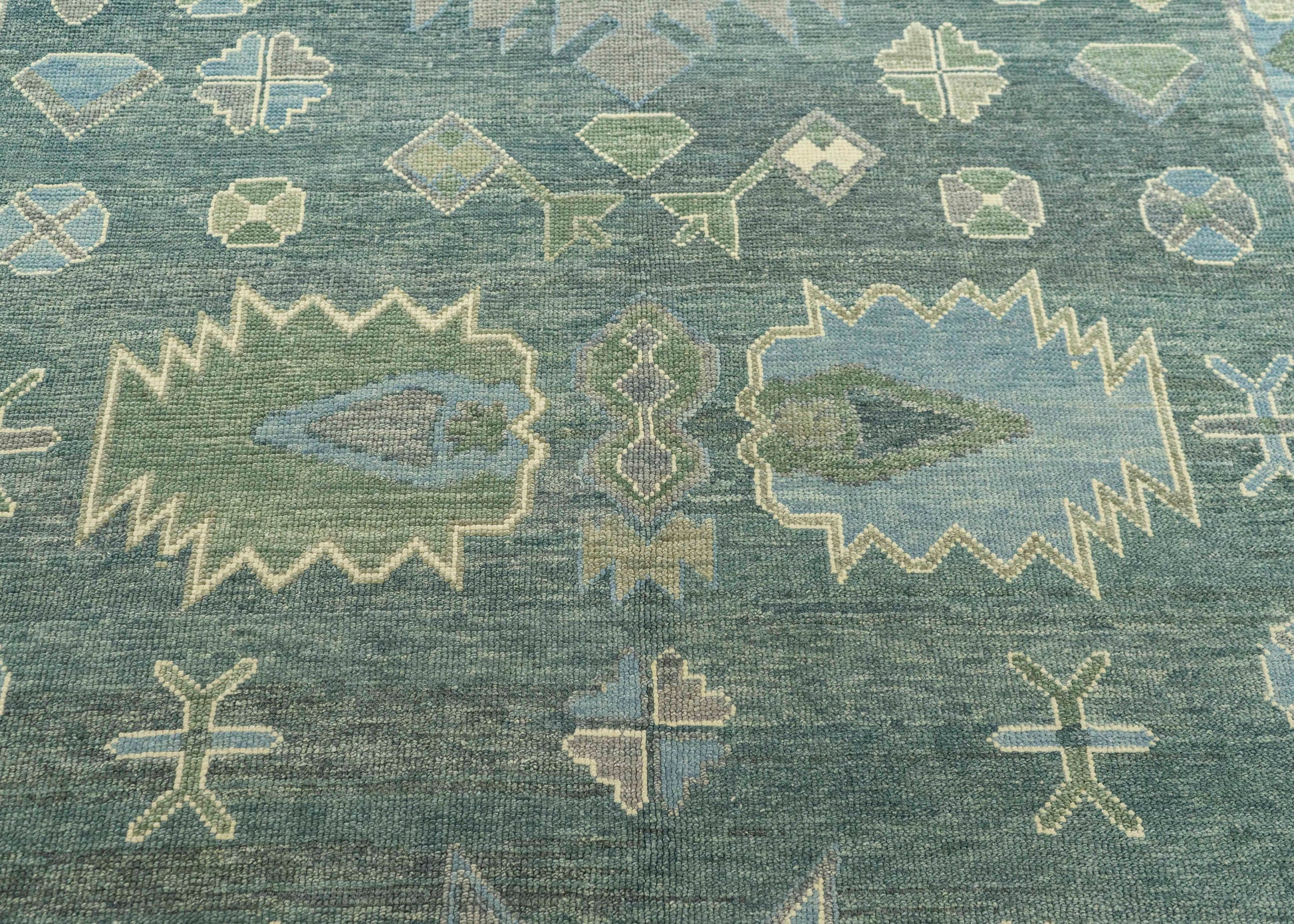 Turkish Oushak Rug 9'1" x 13' #22181