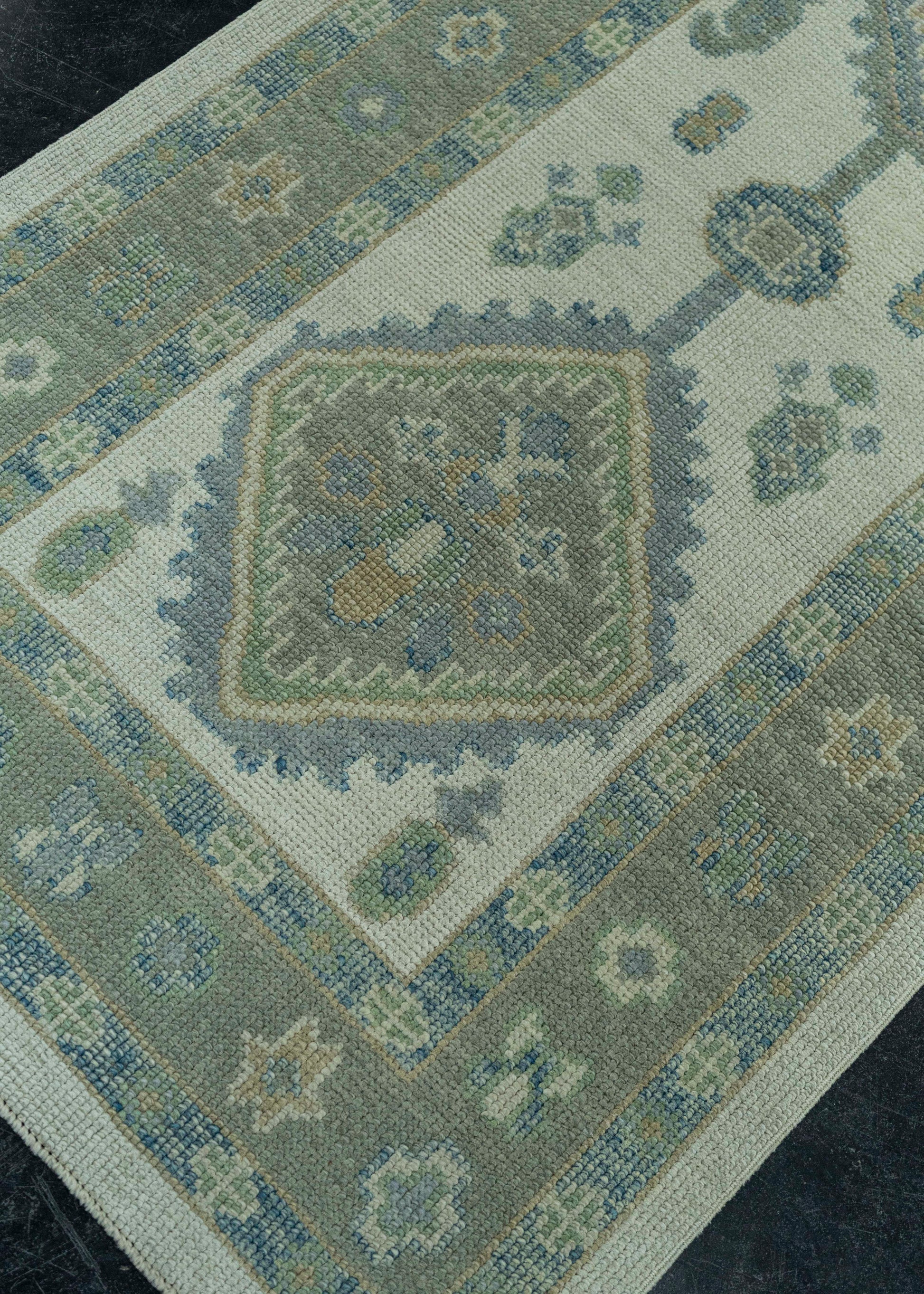 Turkish Oushak Rug 2'10" x 11'9" #19159