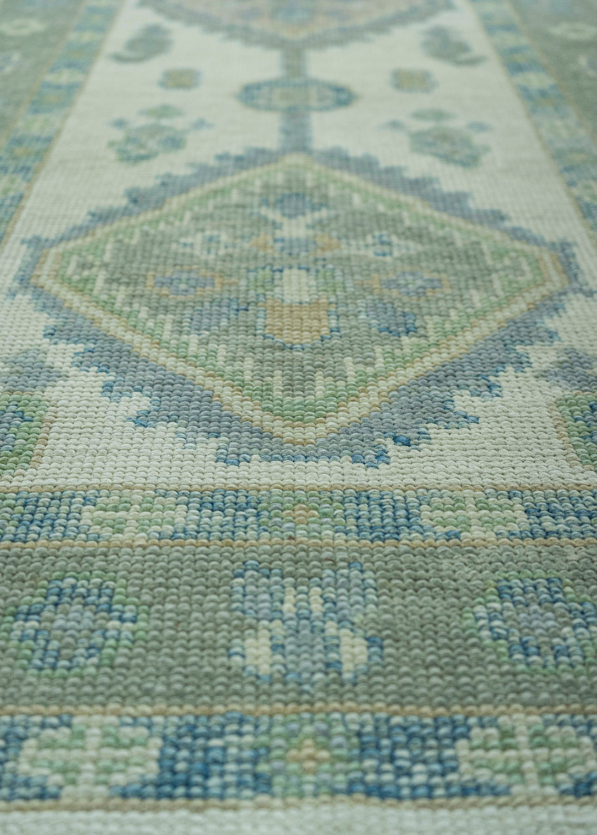Turkish Oushak Rug 2'10" x 11'9" #19159
