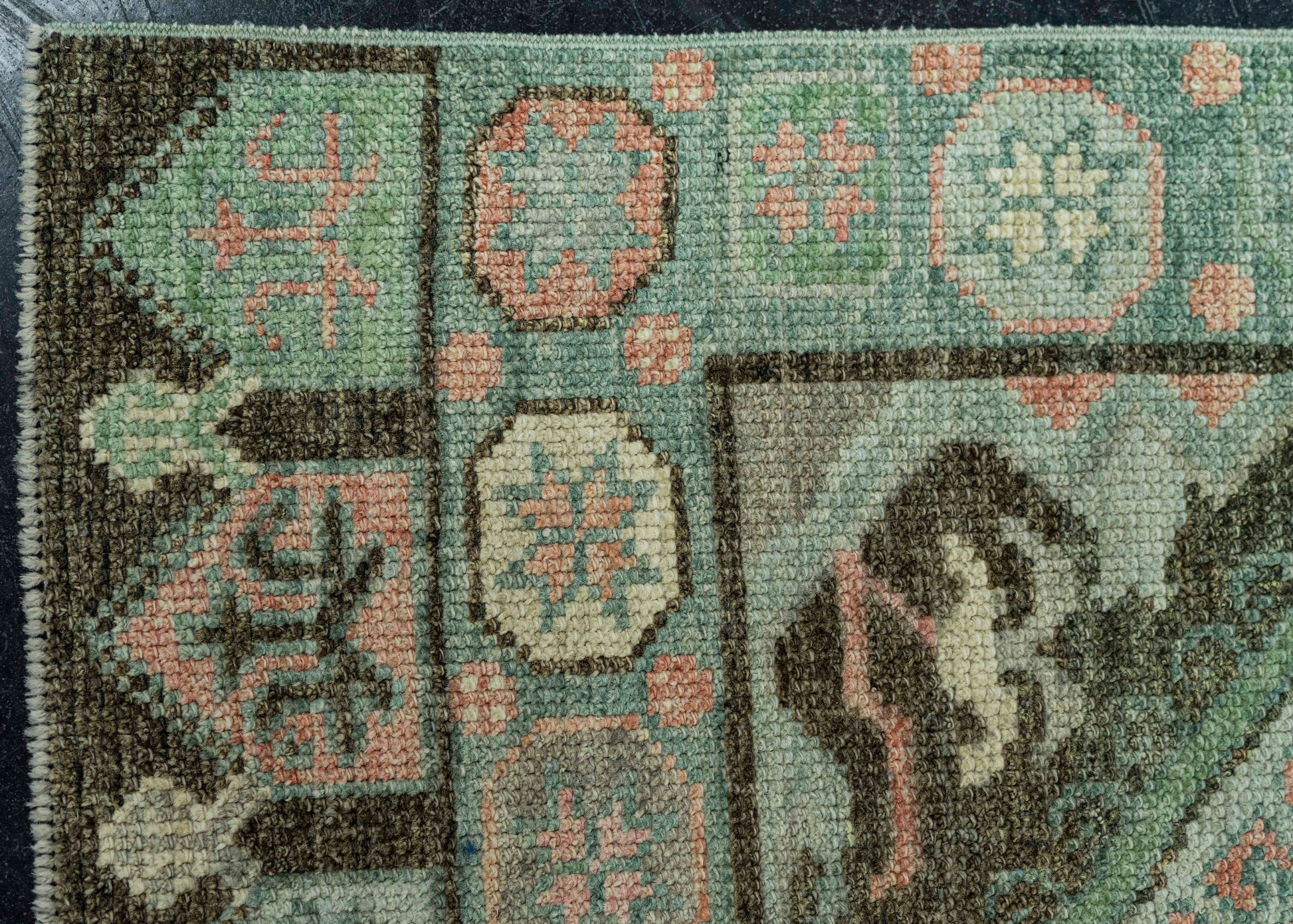 Turkish Oushak Rug 2'10" x 10'6" #20024