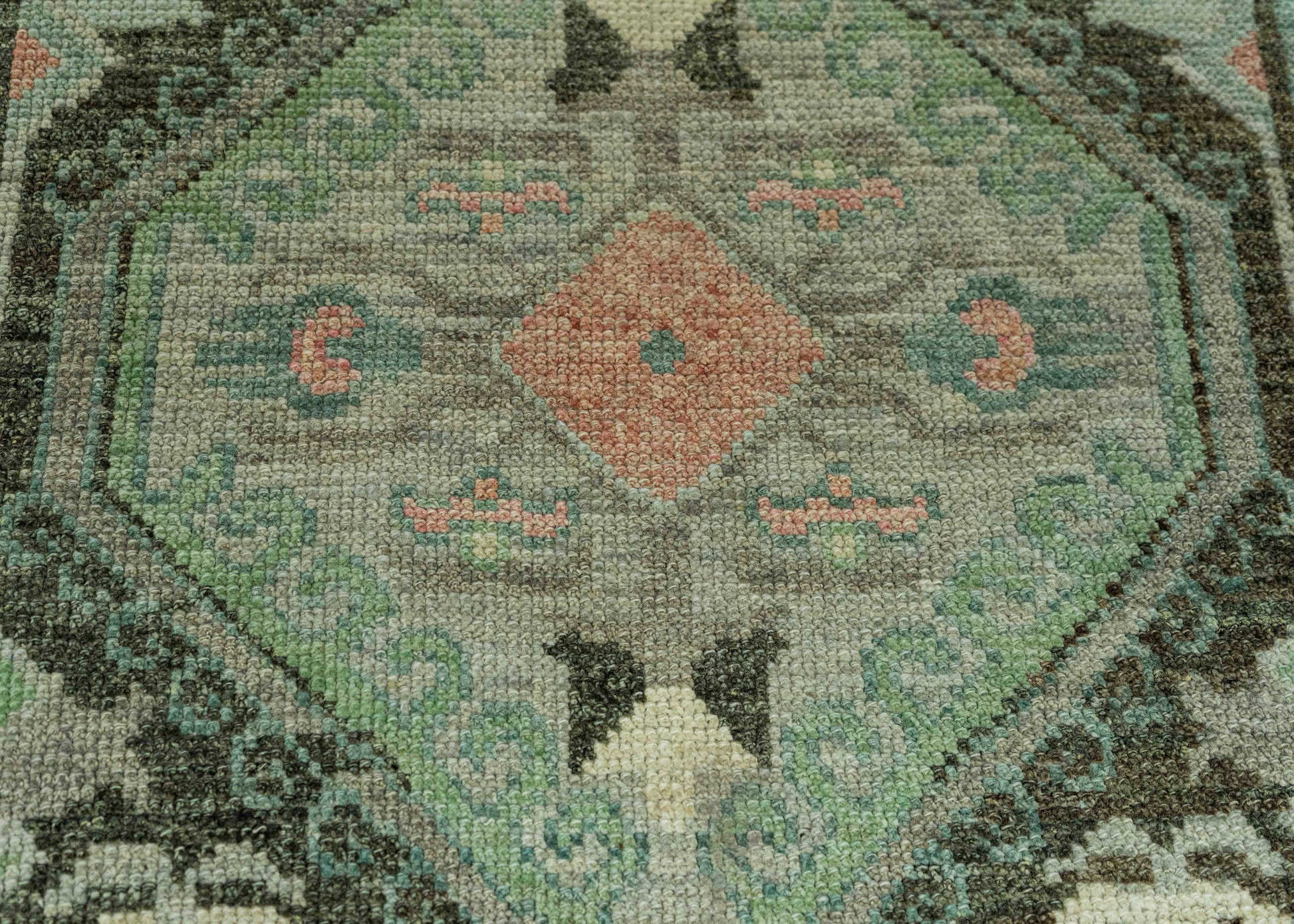 Turkish Oushak Rug 2'10" x 10'6" #20024